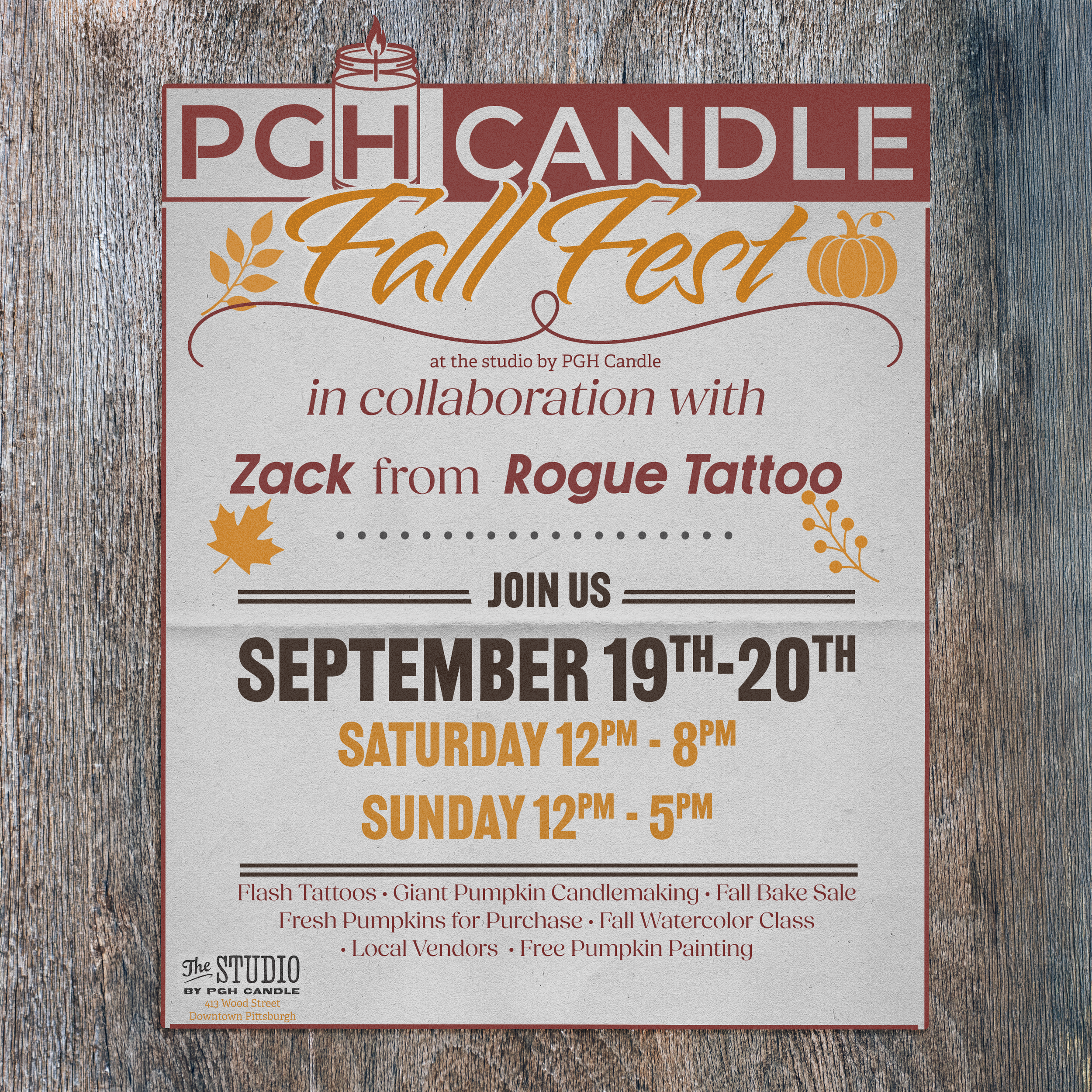 PGH Candle Flash Event