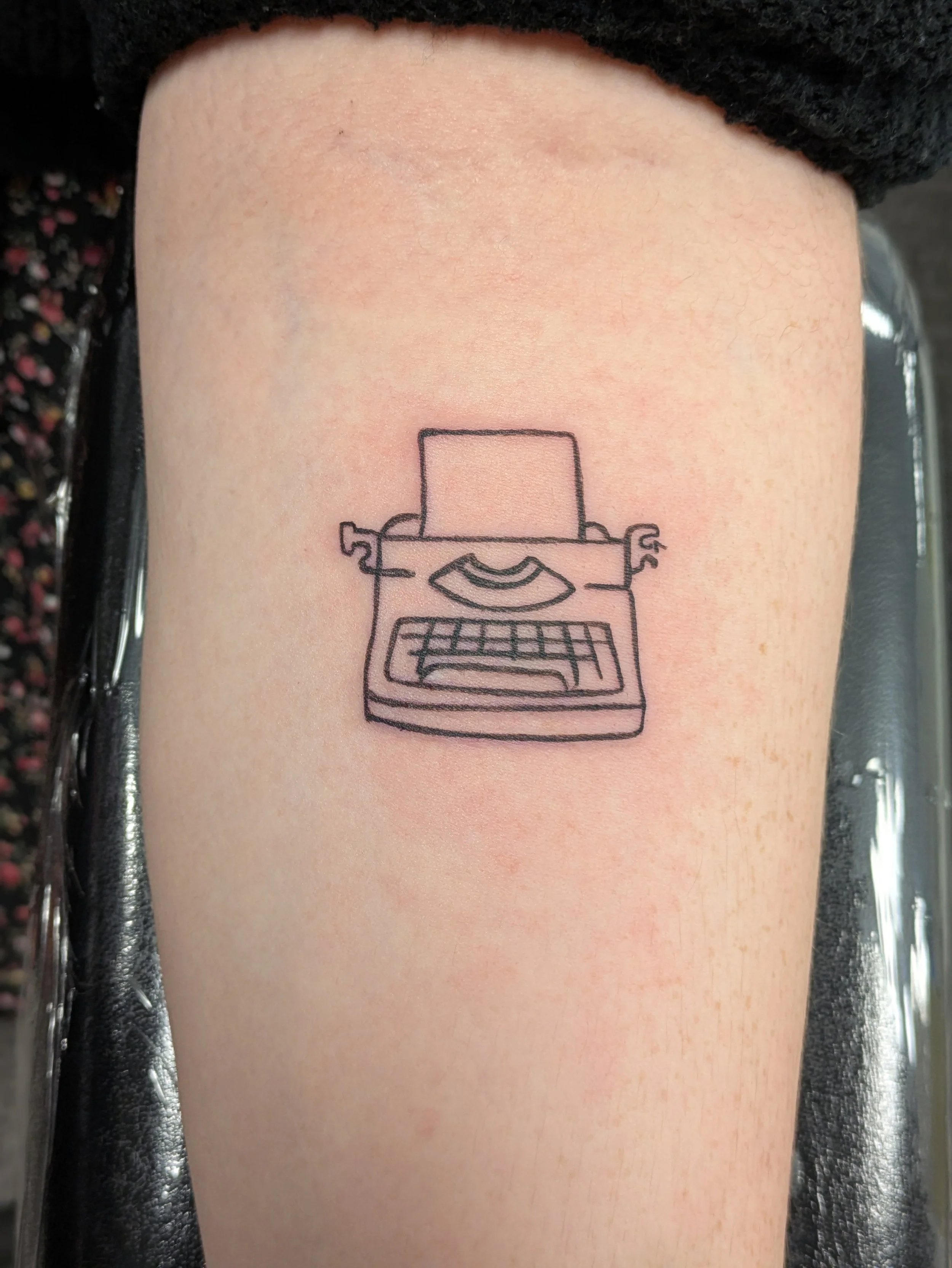 Flash typewriter