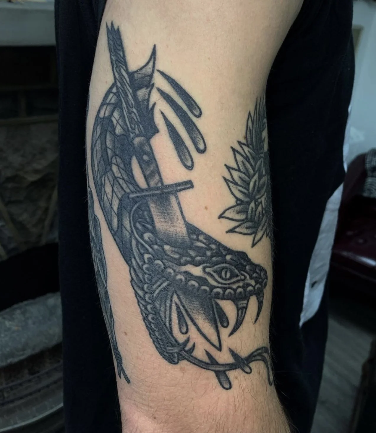 Blackwork Viper