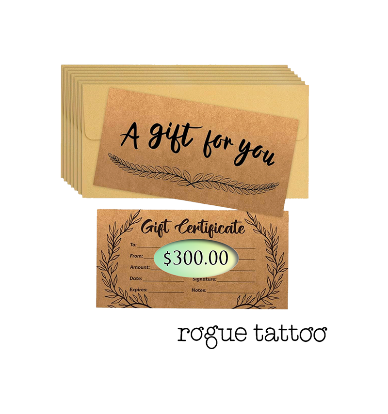 Rogue Services Gift Certificate