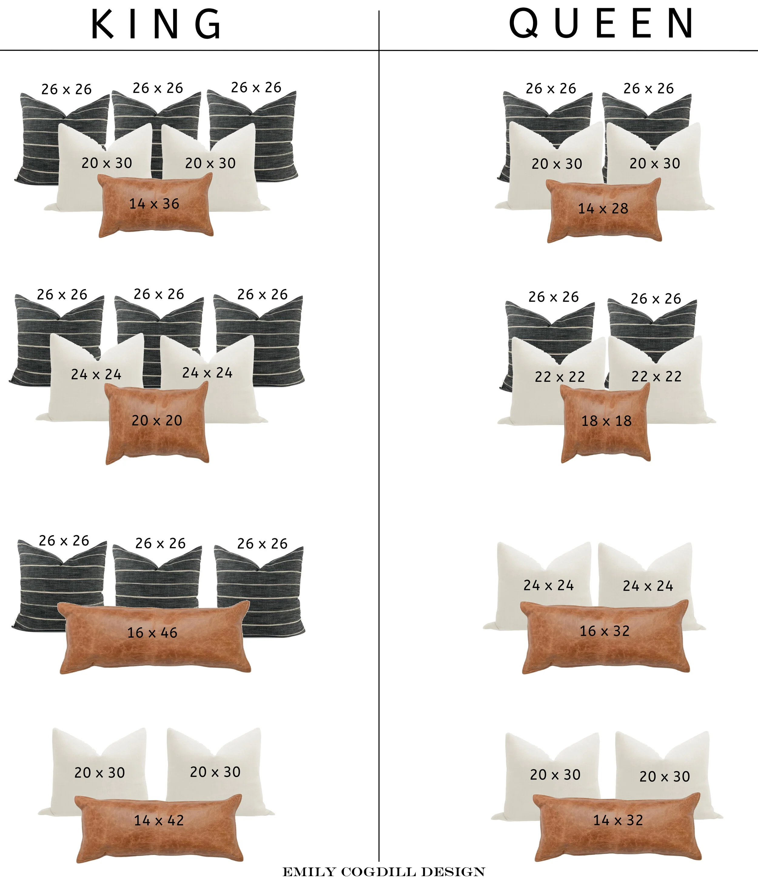 How many throw pillows on a king bed shop