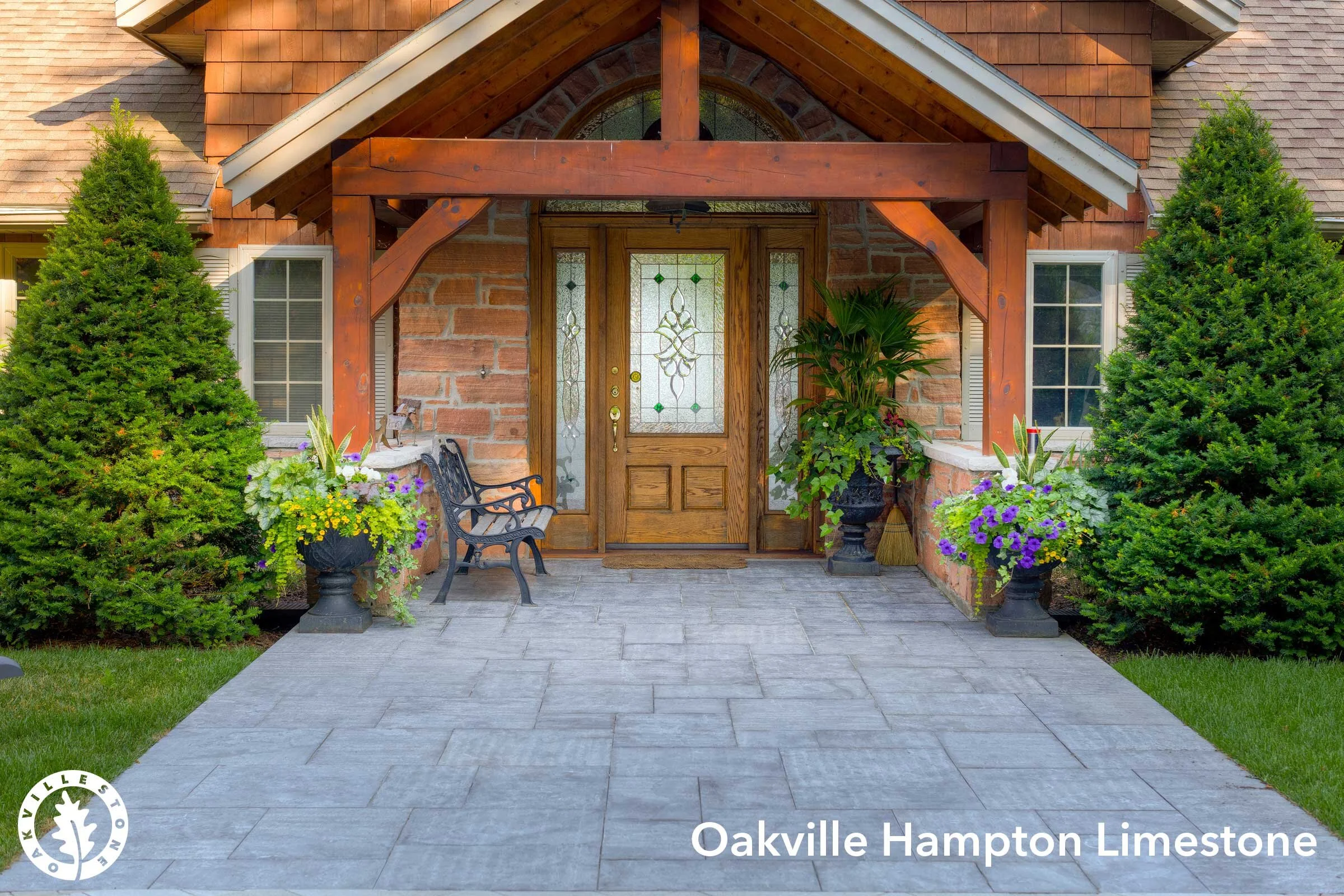 Oakville Hampton Limestone is available at mr. bin inc. our store is in a convenient location to provide the best experience for our clients. Best place to find Oakville stone pavers near Markham, Scarborough and all of GTA.