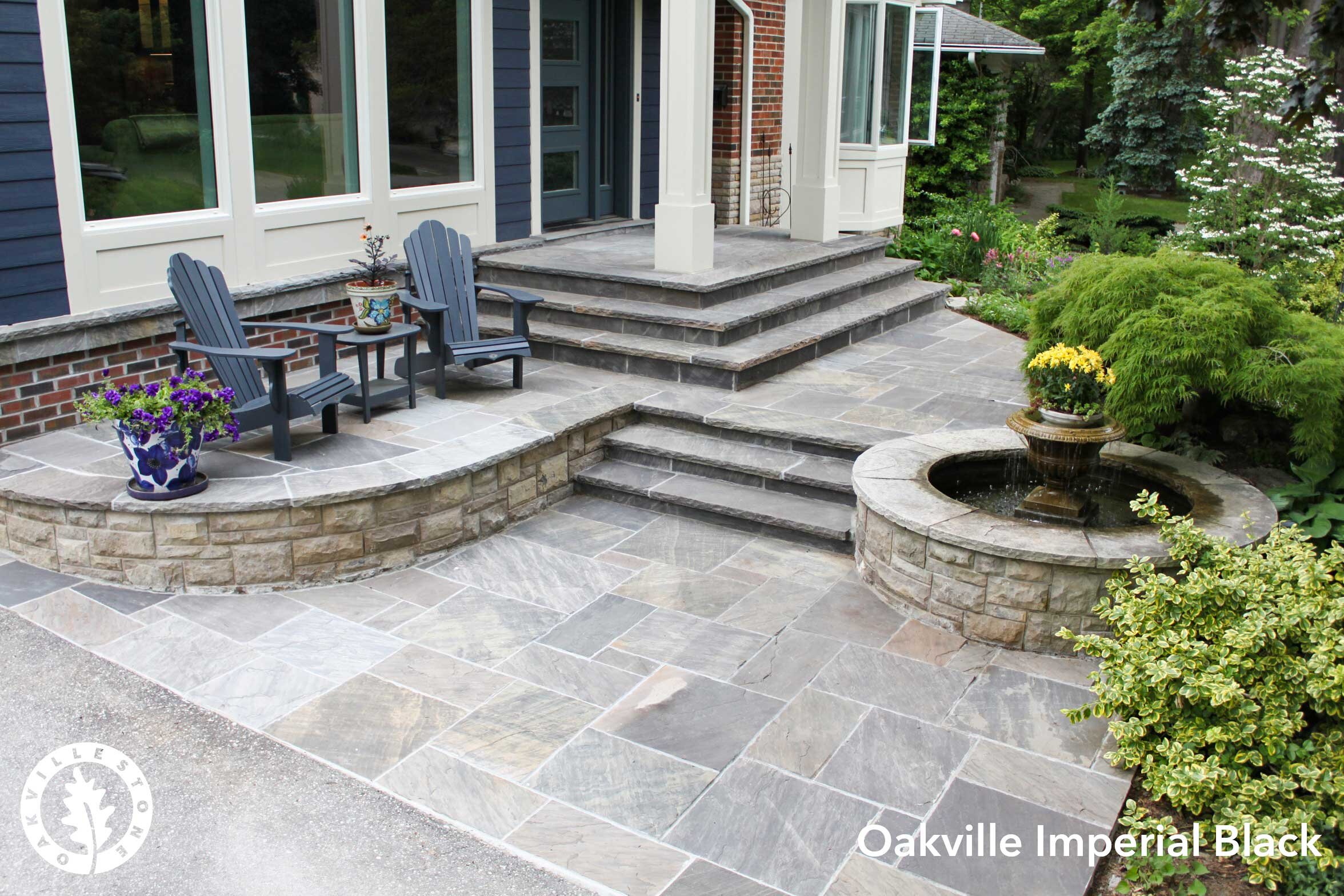 Oakville Imperial Black is available at mr. bin inc. our store is in a convenient location to provide the best experience for our clients. Best place to find Oakville stone pavers near Markham, Scarborough and all of GTA.