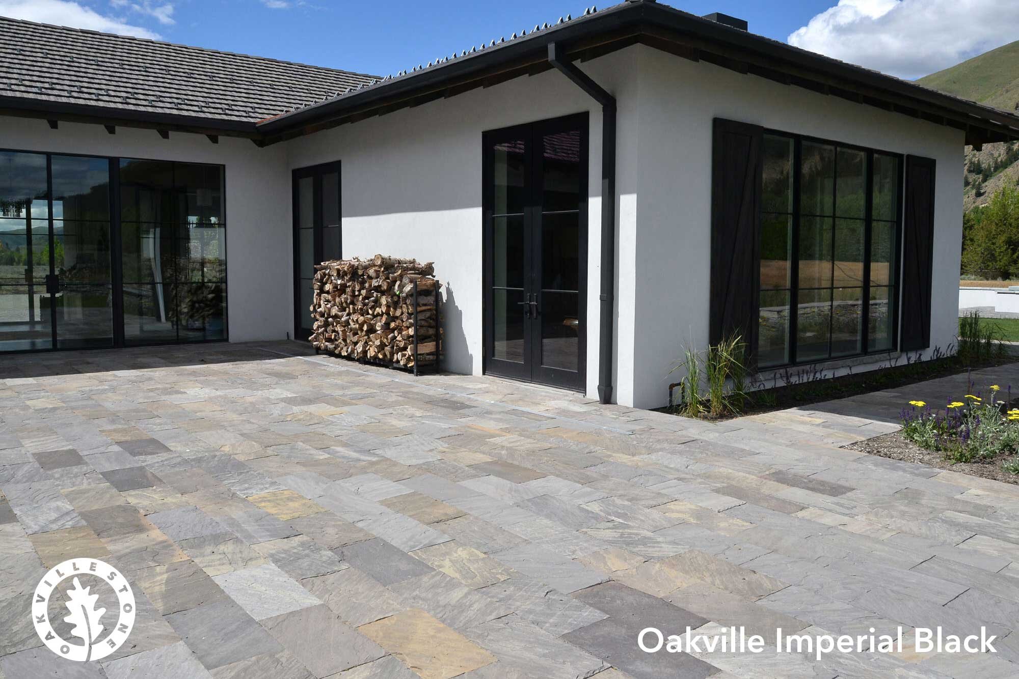 Oakville Imperial Black is available at mr. bin inc. our store is in a convenient location to provide the best experience for our clients. Best place to find Oakville stone pavers near Markham, Scarborough and all of GTA.