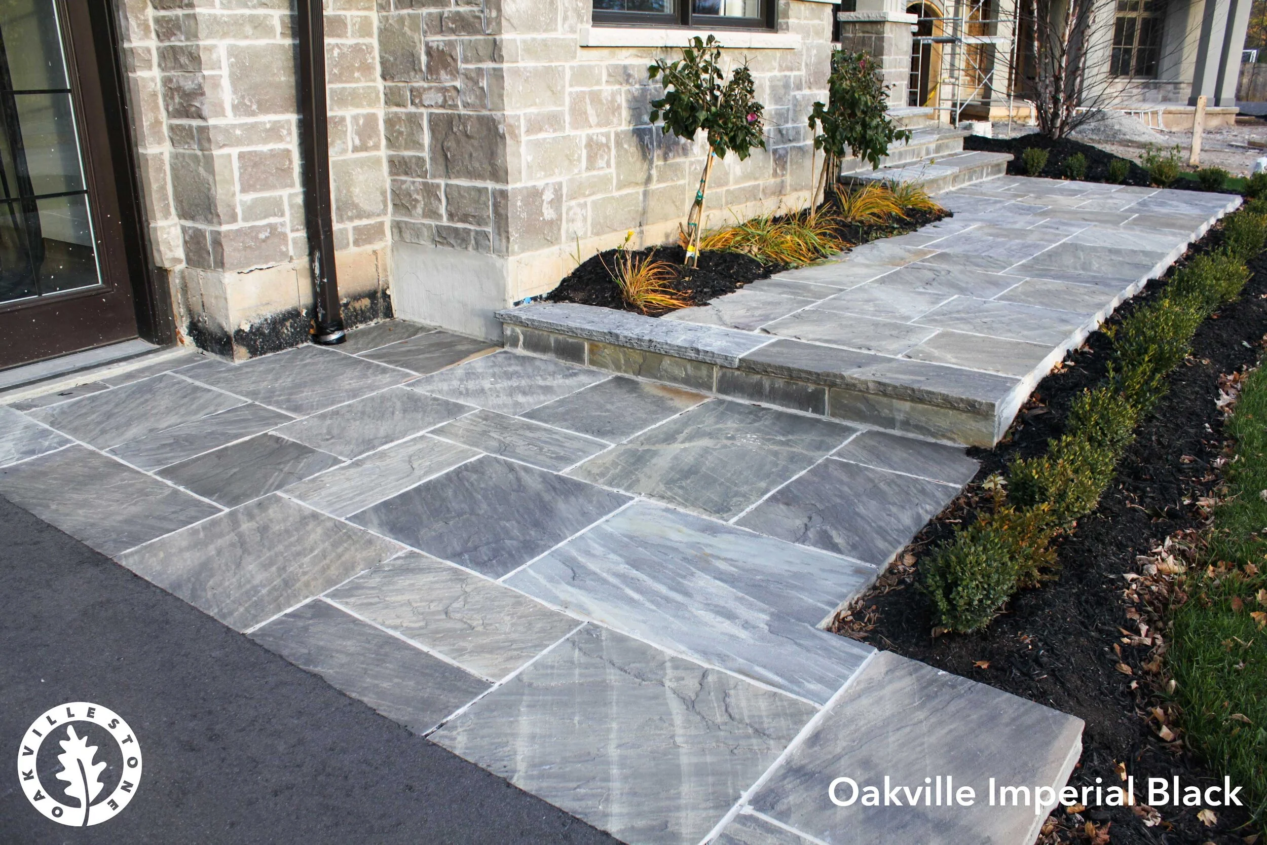 Oakville Imperial Black is available at mr. bin inc. our store is in a convenient location to provide the best experience for our clients. Best place to find Oakville stone pavers near Markham, Scarborough and all of GTA.
