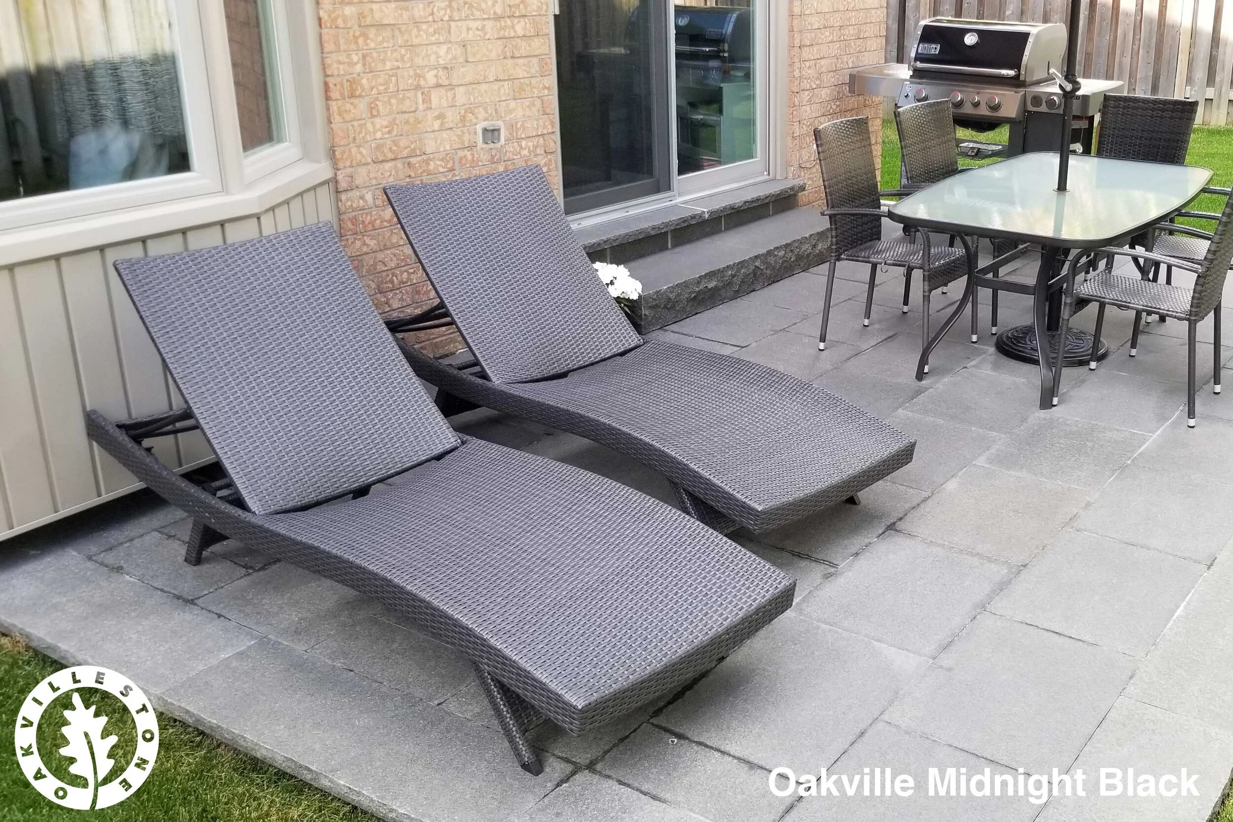 Oakville Midnight Black is available at mr. bin inc. our store is in a convenient location to provide the best experience for our clients. Best place to find Oakville stone pavers near Markham, Scarborough and all of GTA.