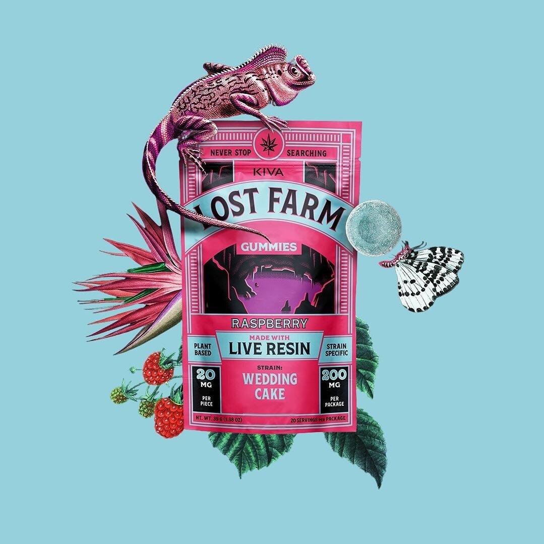 Stoked to add a new flavor to your local Lost Farm fam, Michigan. Wedding Cake is a cult classic in the canna community. When it joins forces with the bright, sweet flavor of raspberry, you get one irresistible power duo.

Michiganians, stay tuned fo