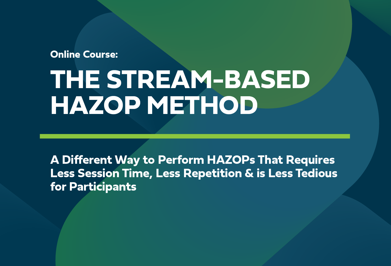 Online Course: The Stream-Based HAZOP Method