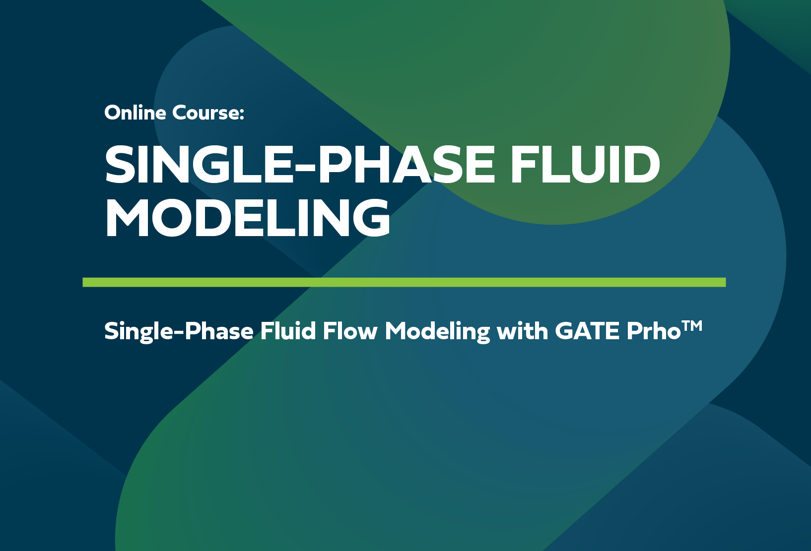 Online Course: Single-Phase Flow Modeling