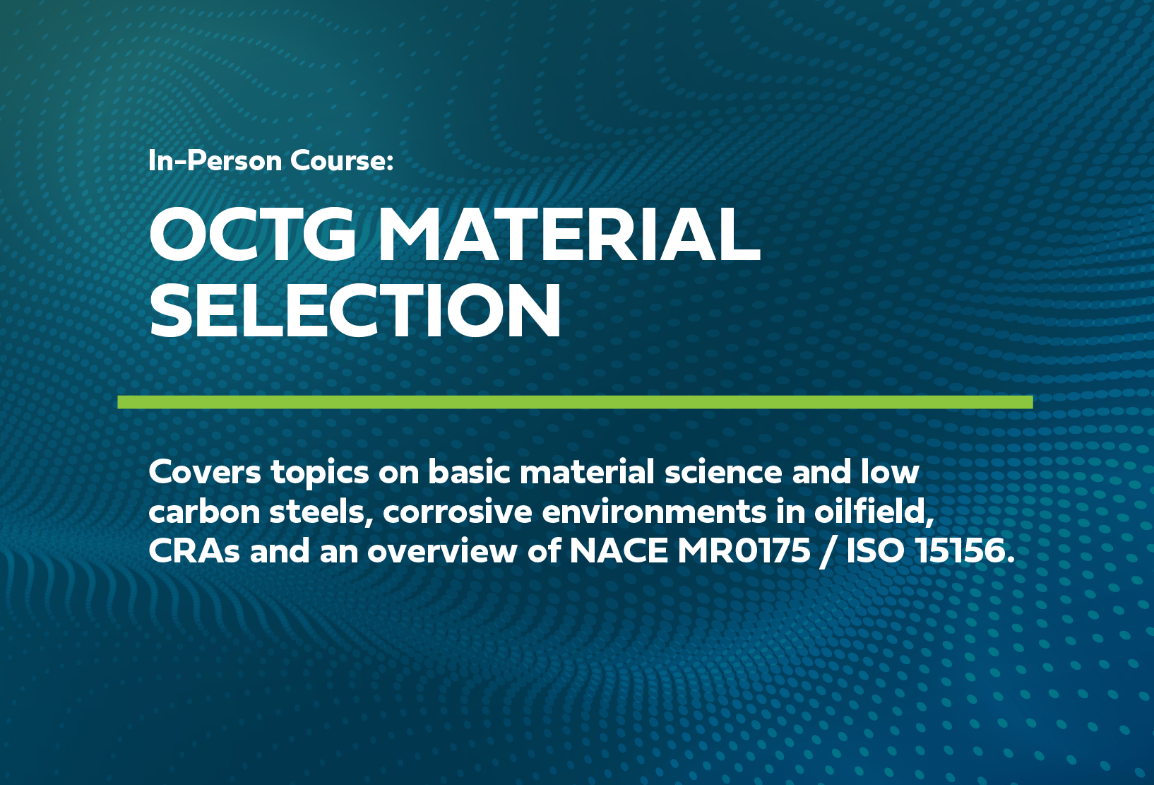 OCTG Material Selection