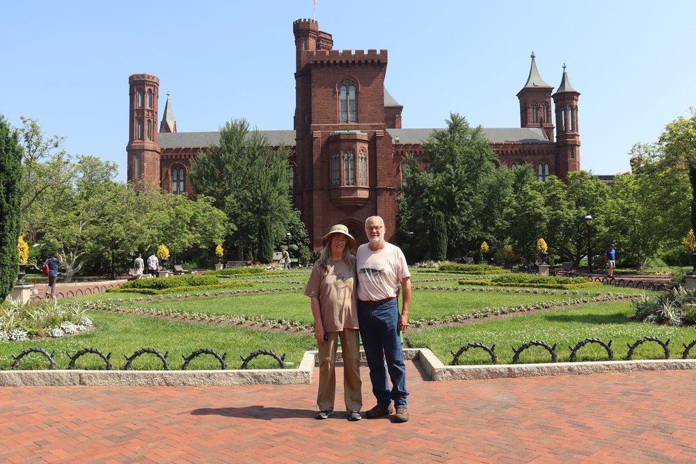 Smithsonian Castle--see the Versailles influence?