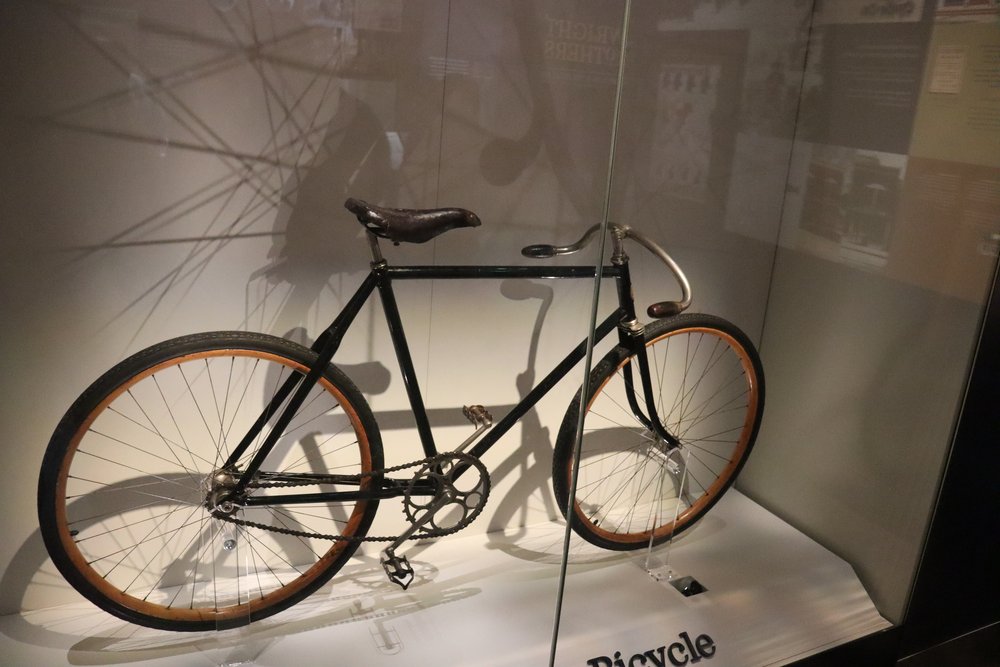 As we know from our history lessons, the Wright brothers also built bicycles.