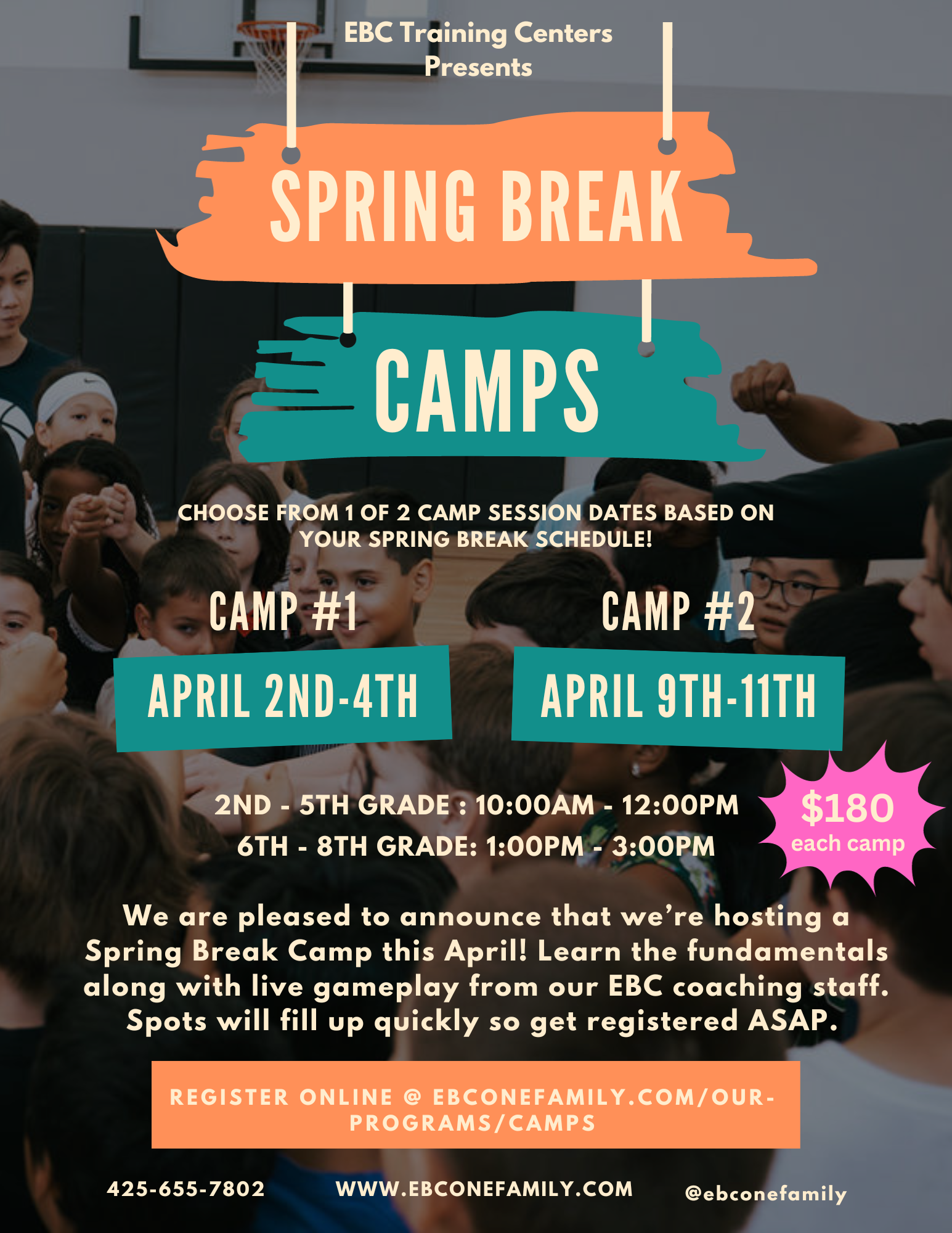 Camps — EBC Training Centers Kirkland, WA Washington State's Premier Basketball Training Center