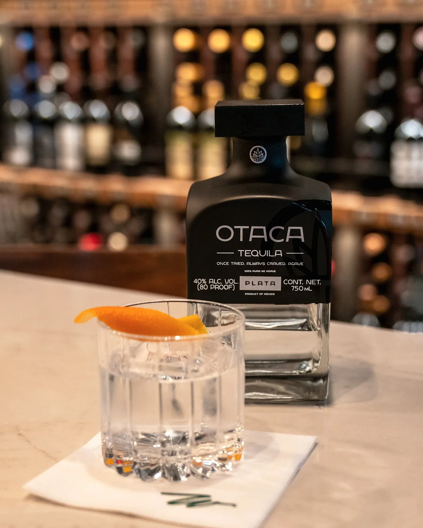 From runway to rocks glass 🧊
your first OTACA pour is waiting at Wally&rsquo;s!