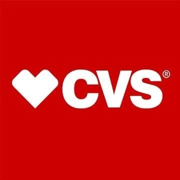 CVS Health logo with a red heart icon and black text