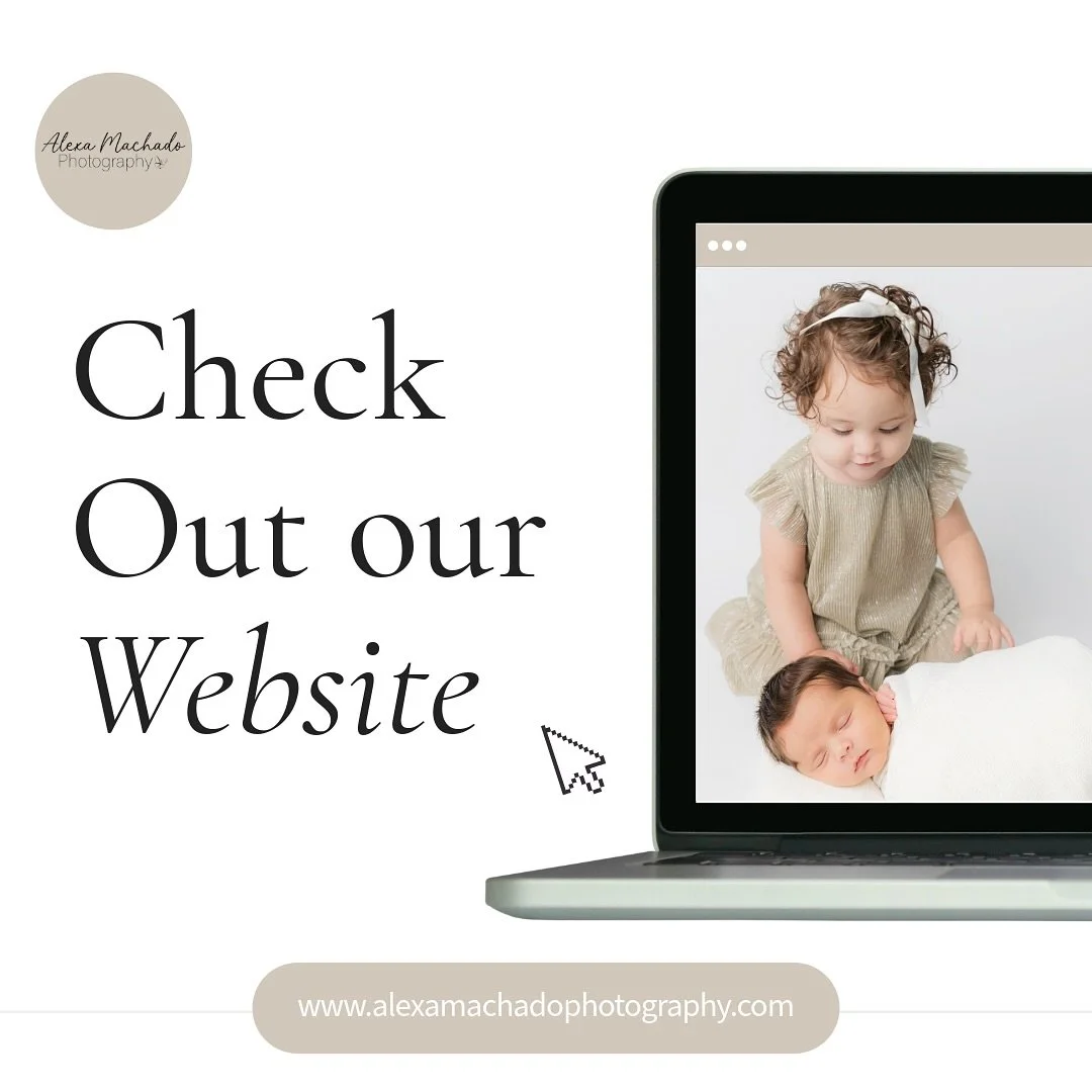 Capturing those first sweet moments between your newest arrival and their proud big sibling 🤍 We offer newborn and sibling sessions to help you remember this special bond from the very beginning.

Check out our website ✨ www.alexamachadophotography.