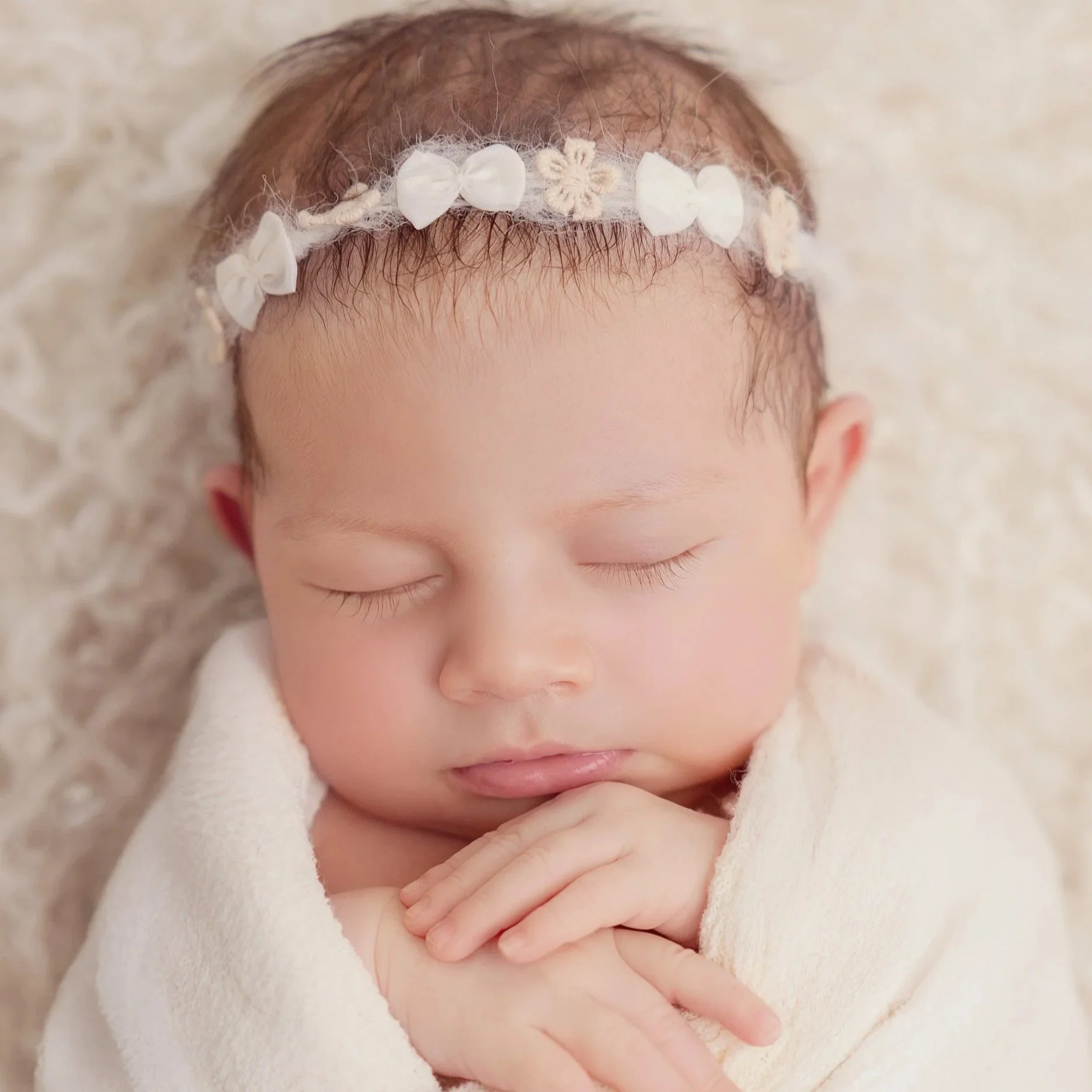In-Home Newborn Photography Tampa | Baby Girl Session