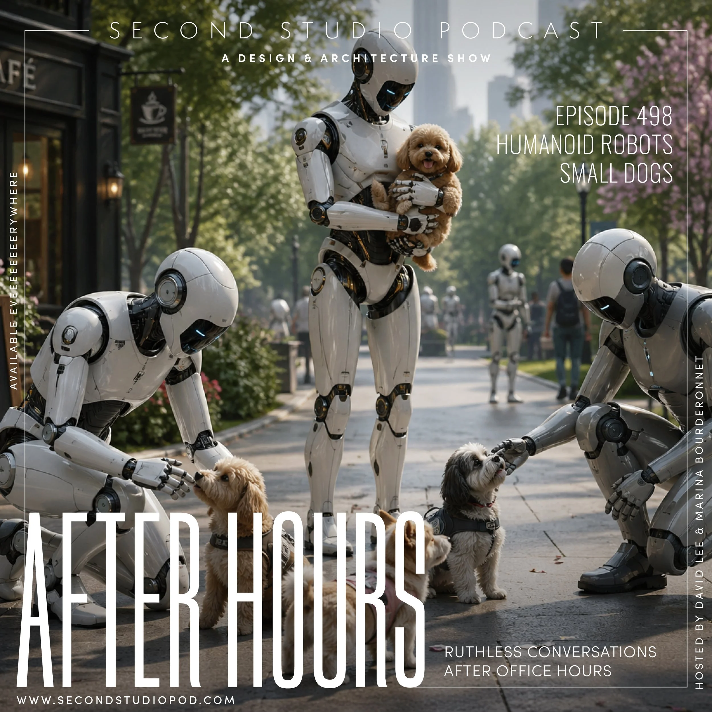#498 - ORGANIZERS, HUMANOID ROBOTS, AND SMALL DOGS