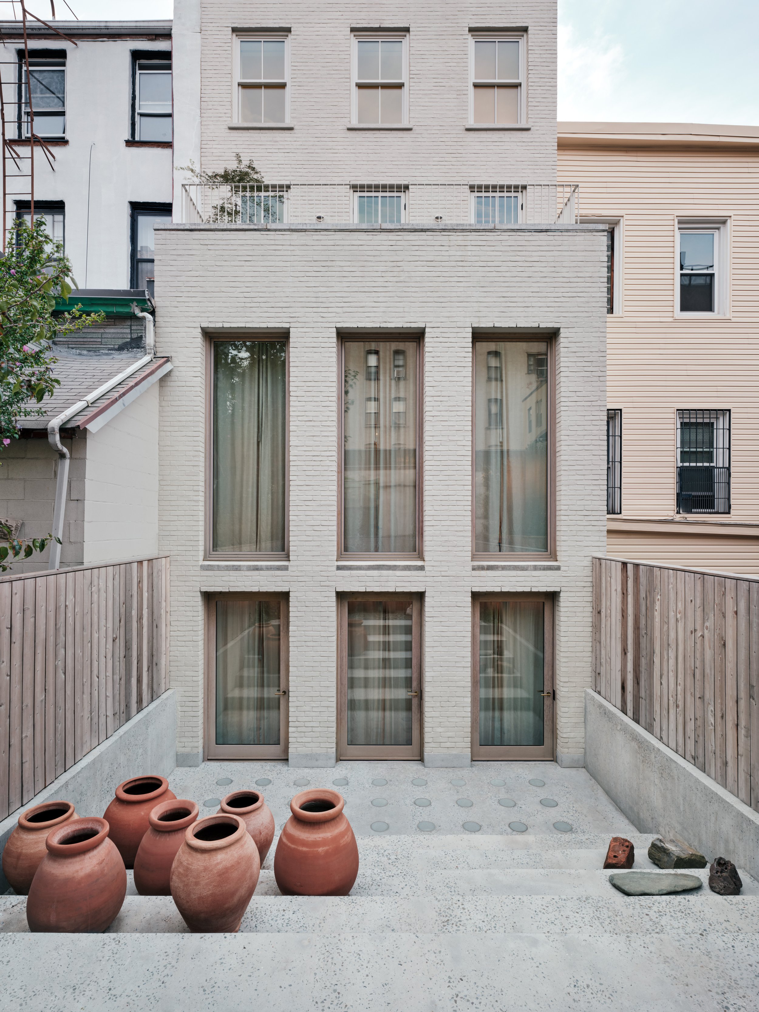 Williamsburg Townhouse - Rear Facade - Christopher Sturman.jpg