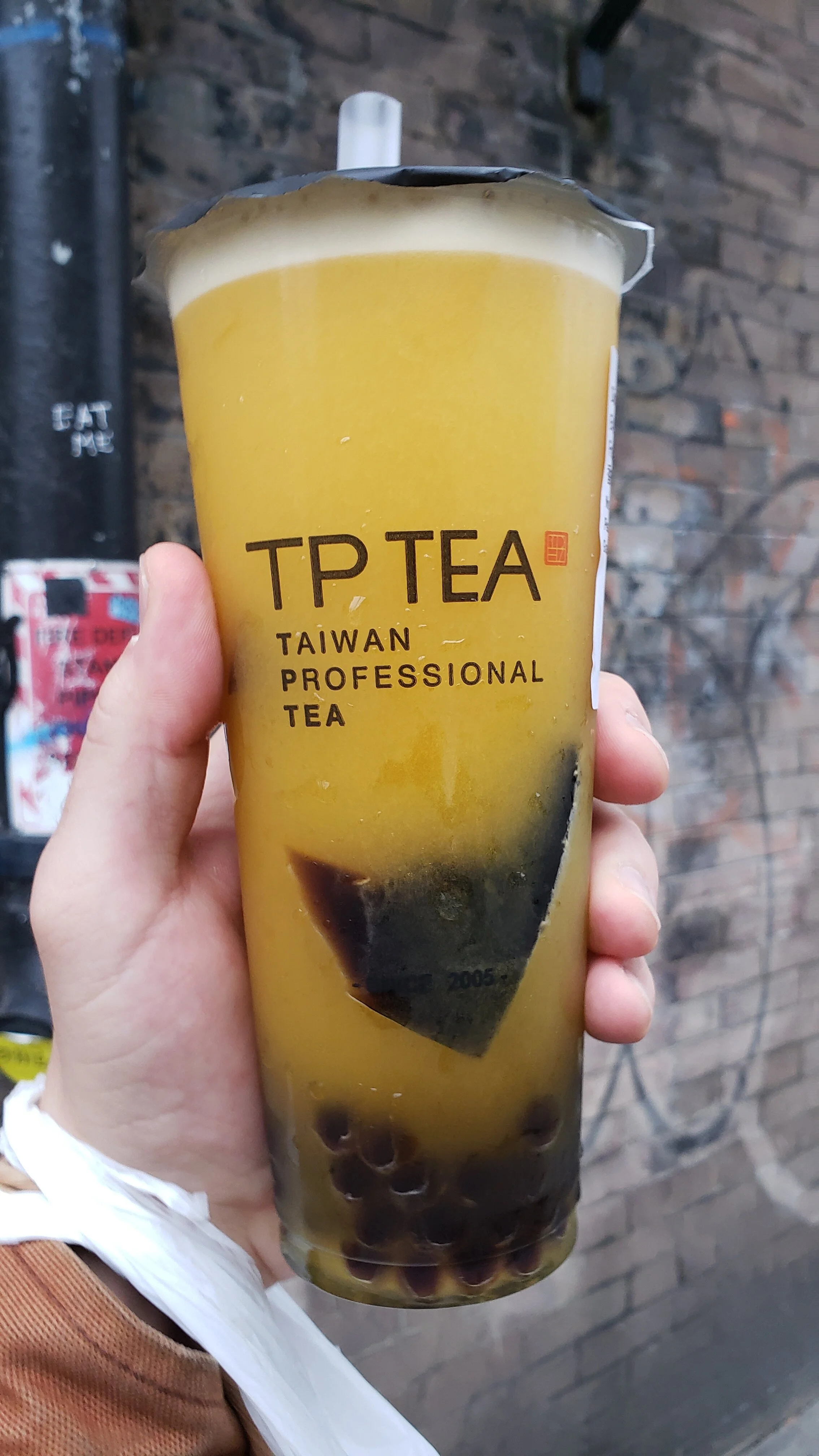 Passionfruit Tea on a cold day.