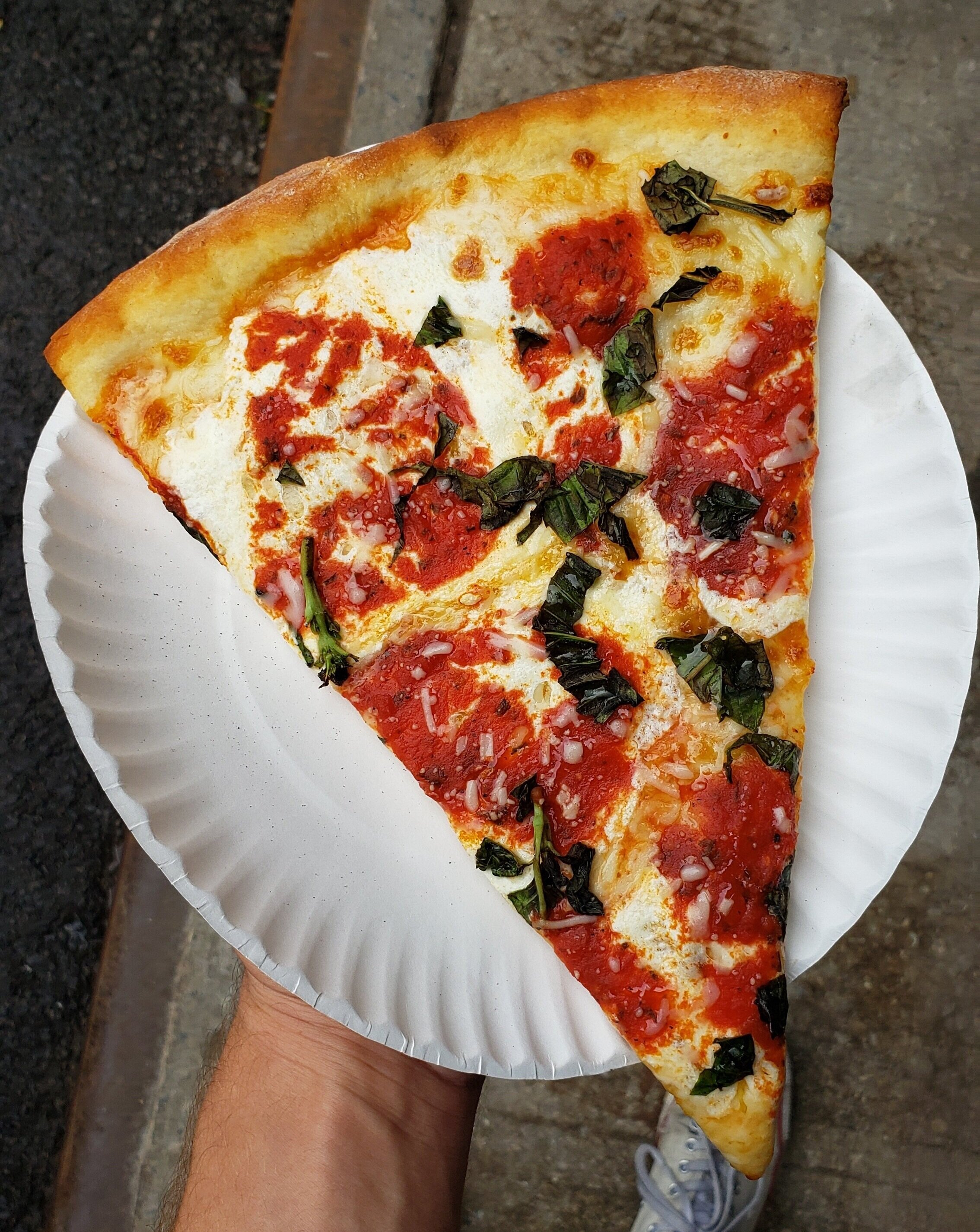 Margherita Slice from George’s