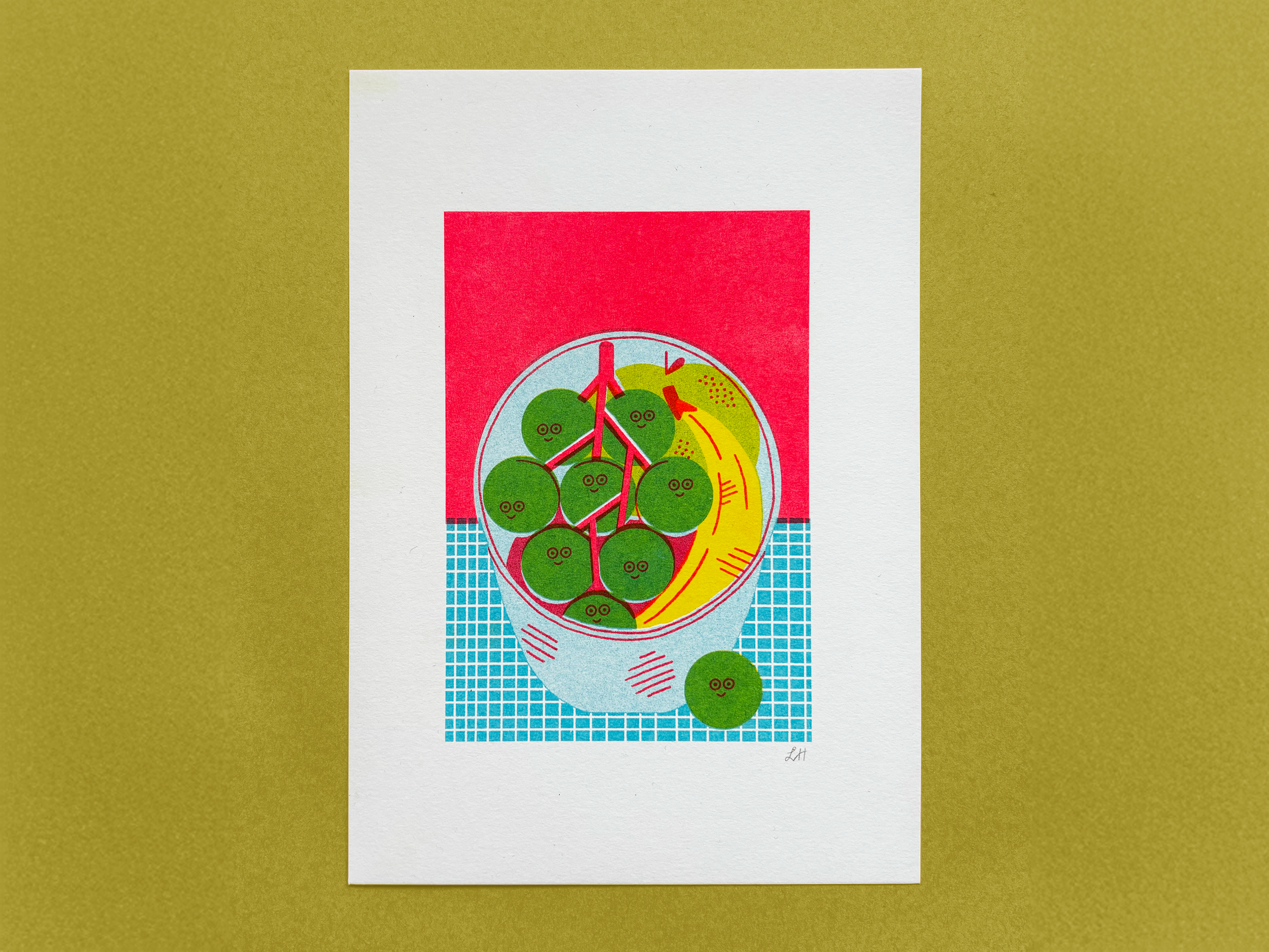 Kitchen Risograph Prints