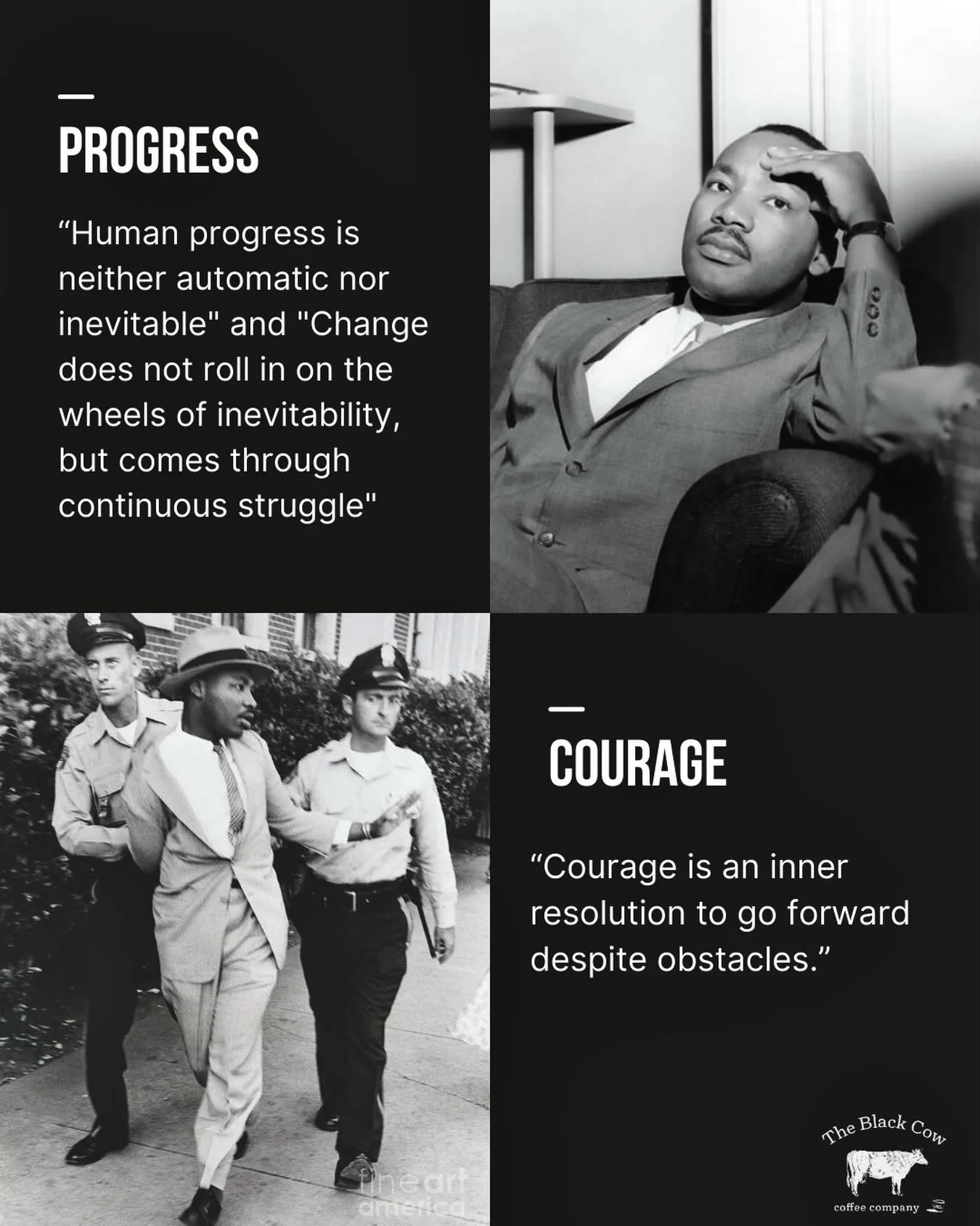 Dr. Martin Luther King Jr. - Born January 15, 1929. He lived his life as a devoted father, community leader and active humanitarian of the civil rights movement and a Baptist minister. Dr. King graduated from Morehouse College and received a doctorat