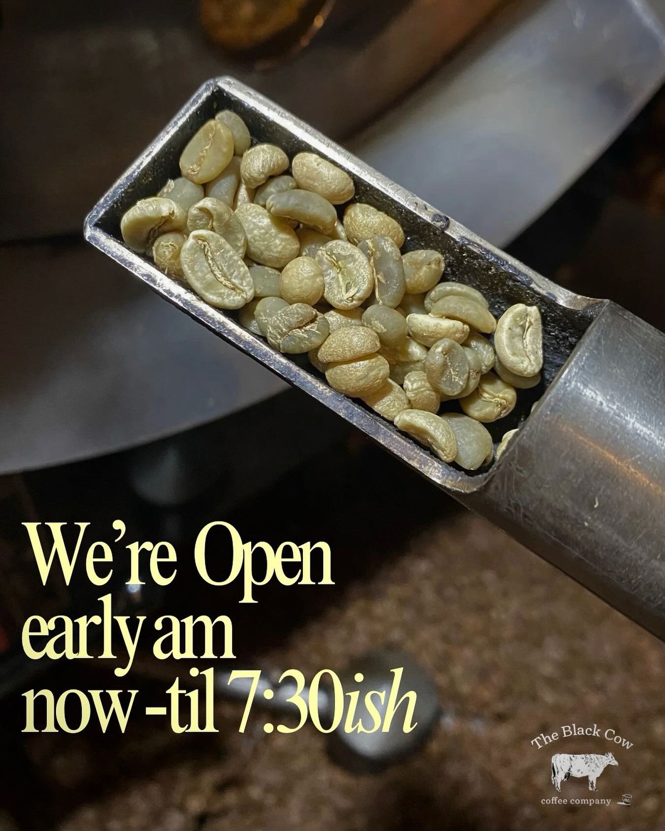 Faith and Cole are here manning the fort until it&rsquo;s no longer safe to be here. Until 7:30ish!! ☃️❄️🌨️