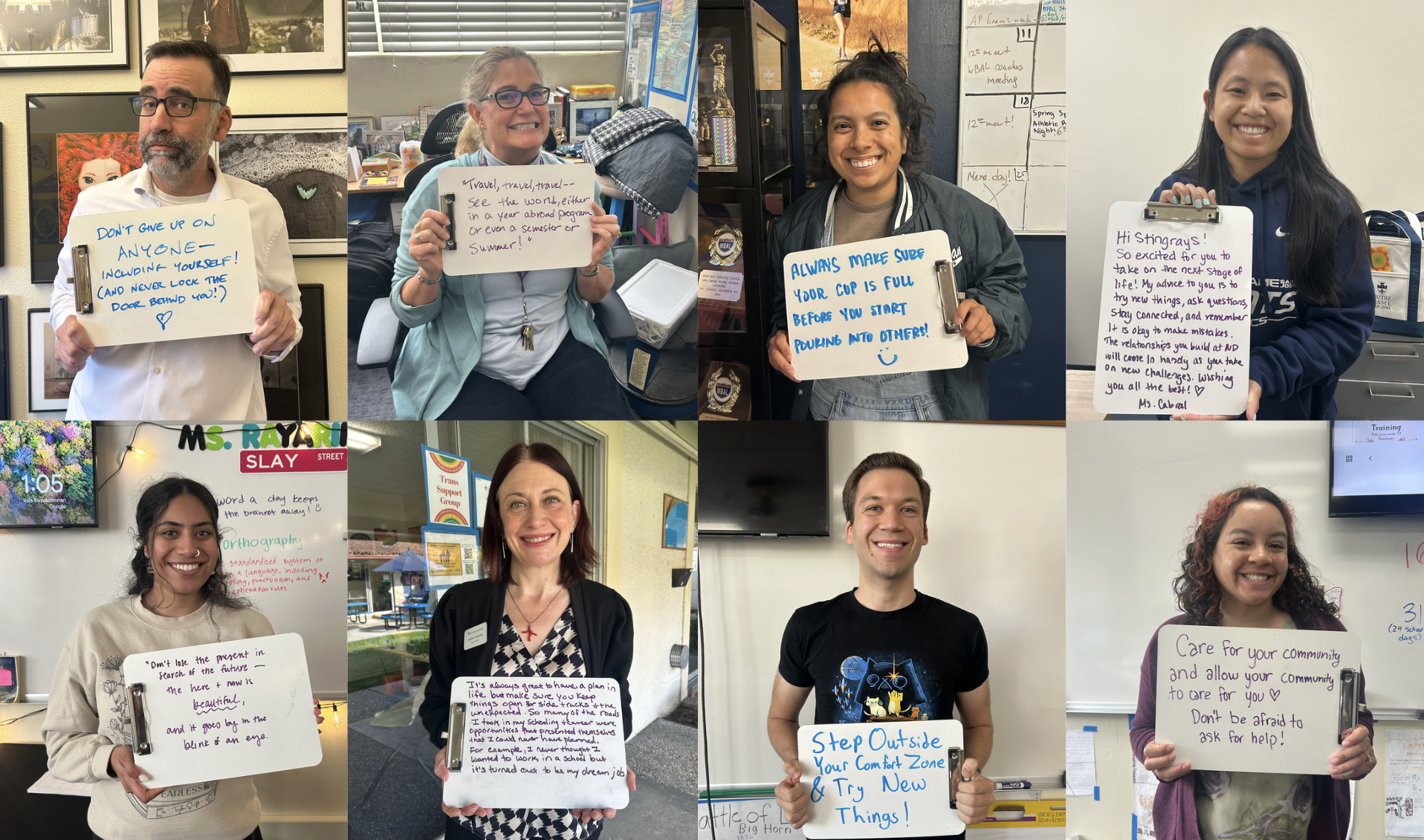 From Staff to Seniors: Advice for College &amp; Beyond