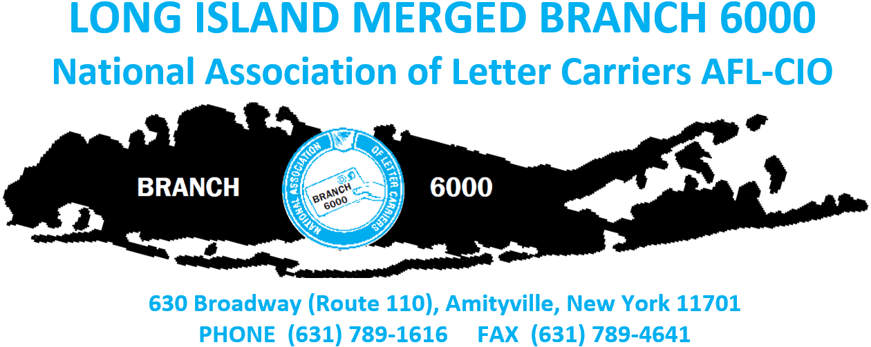 Long Island Merged Branch 6000 National Association of Letter Carriers