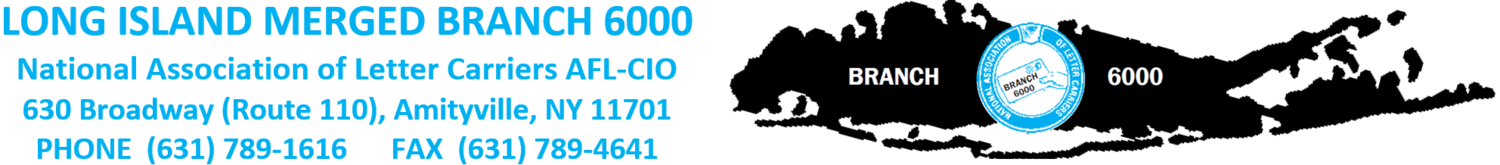 Long Island Merged Branch 6000 National Association of Letter Carriers