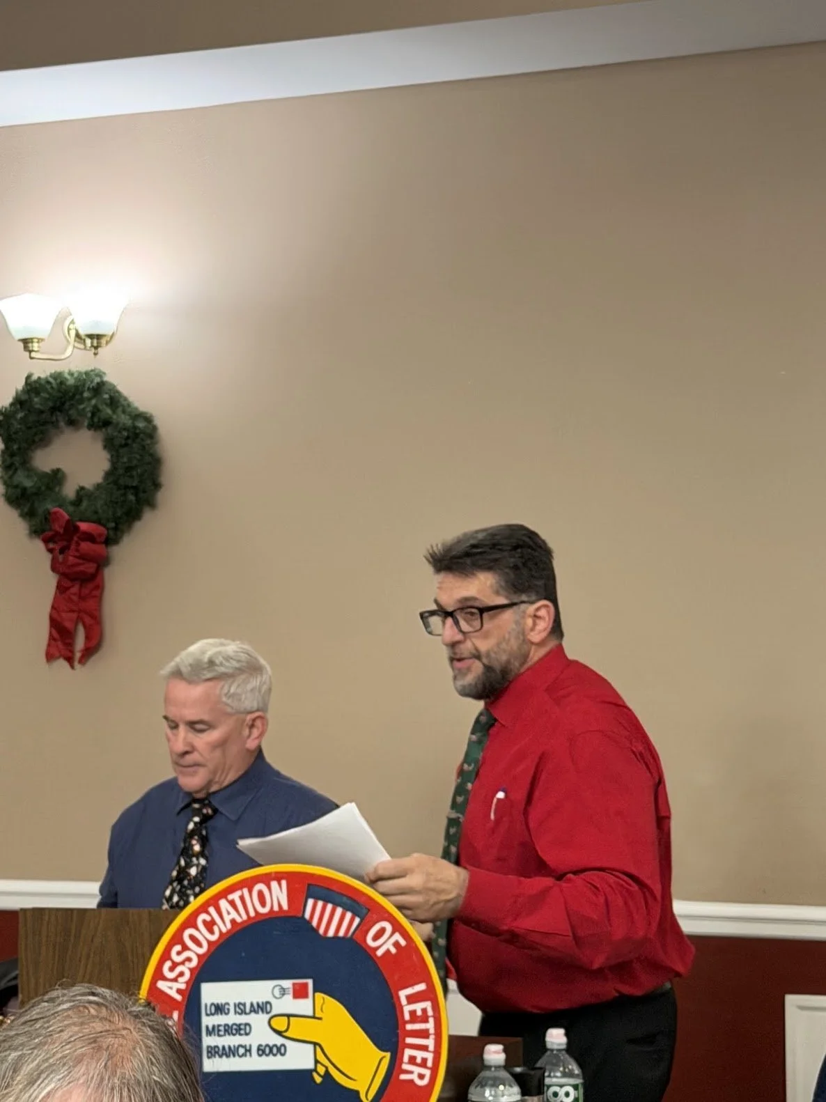 Recording Secretary Joe Morelli