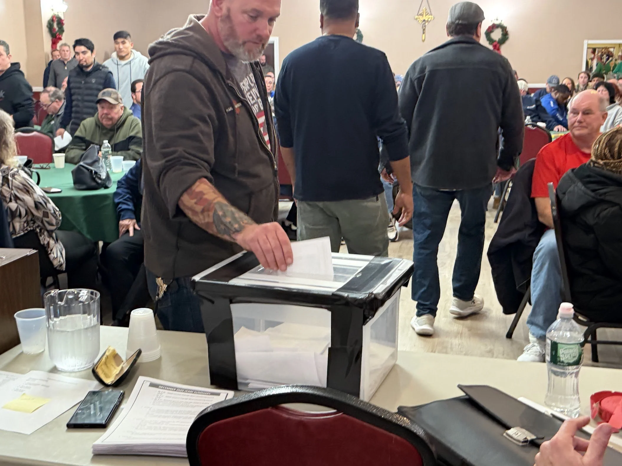 Voting for Delegates for the National Convention 2026.