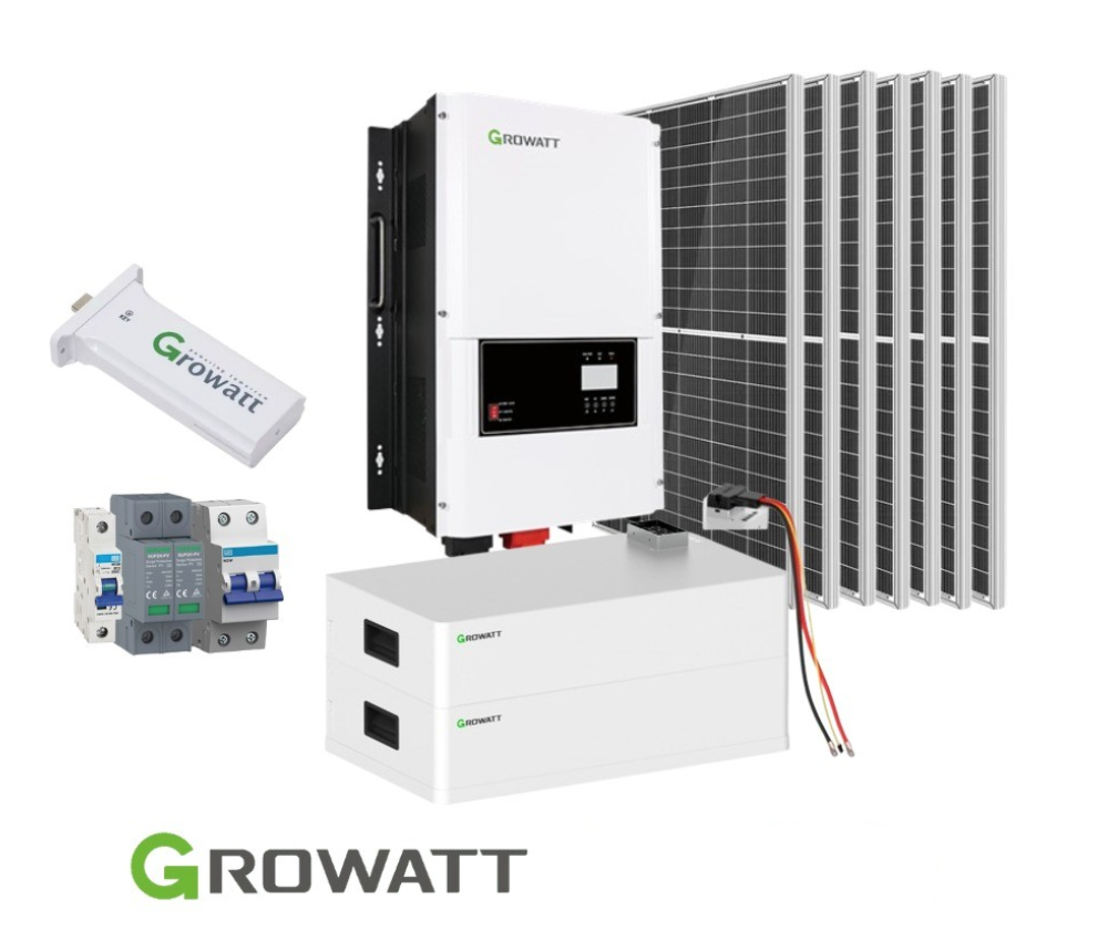 KIT AUTONOMO 4 PANELES 2,5KWP/6KVA/5KWH