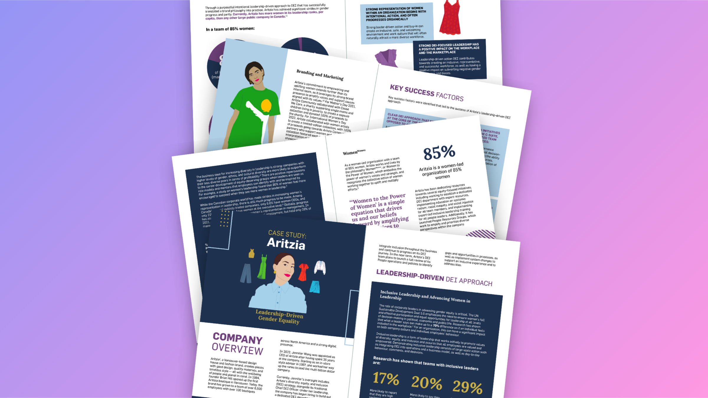 Pages from the Accelerating Systemic Change toolkit stacked on top of each other.