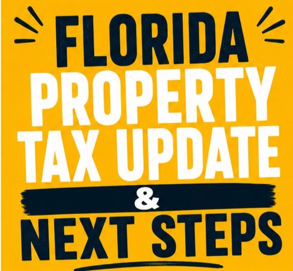 On Tuesday June 2, the Florida Senate and House approved the Governor&rsquo;s property tax proposal. 

This tax plan will now be placed on the November ballot as a proposed amendment. It will need 60% of Florida voters to approve it to become law.  W