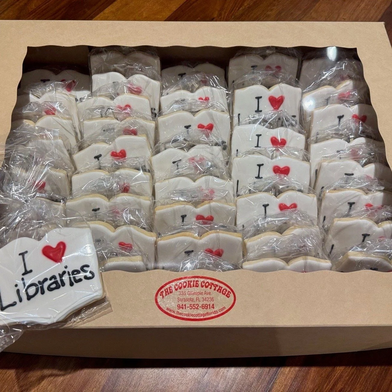 Look what was delivered to our office today? We are certainly going to have a sweet day! We hope your day is sweet too!

#loveourlibrariessrq