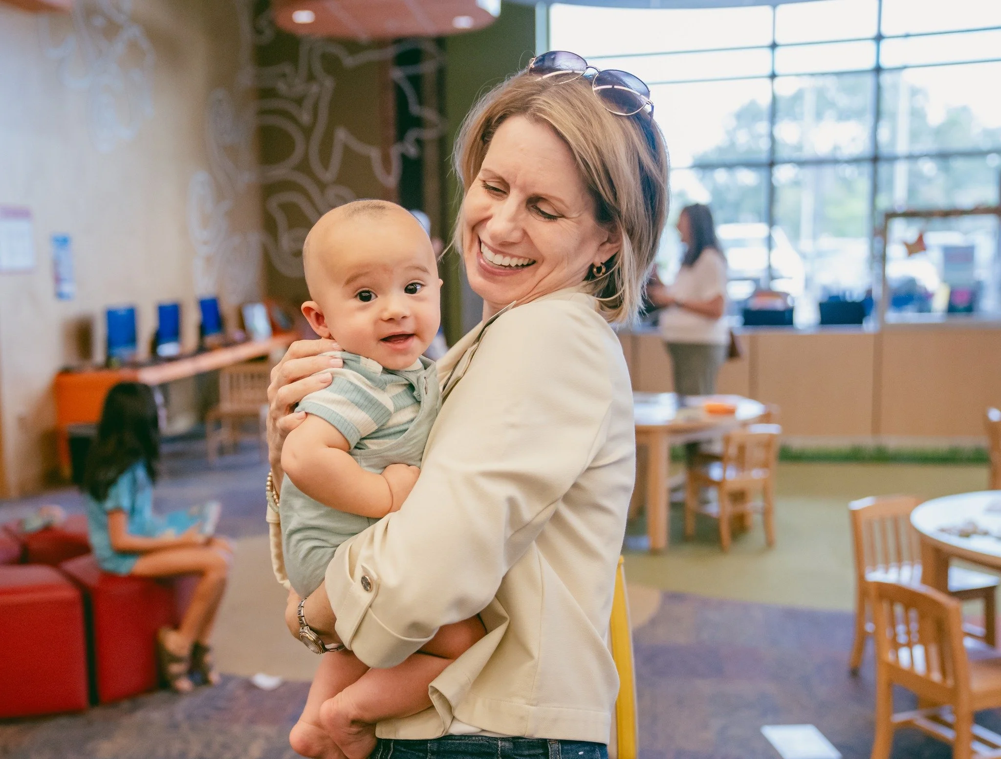 A note from Executive Director Alisa Mitchell, on her last day:

&ldquo;A few weeks ago, we stopped by Gulf Gate library with our amazing photographer, @karenaarangor. (That&rsquo;s her beautiful baby I&rsquo;m holding!❤️) 

A library filled with chi