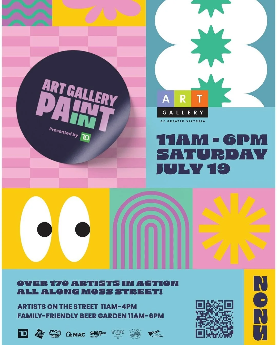 Victoria friends get ready! This Saturday I’ll be at the @artgalleryvic paint-in with hundreds of other artists. So excited to bring new prints, originals (!) and of course the classics. See you Saturday 10-4pm ❤️
