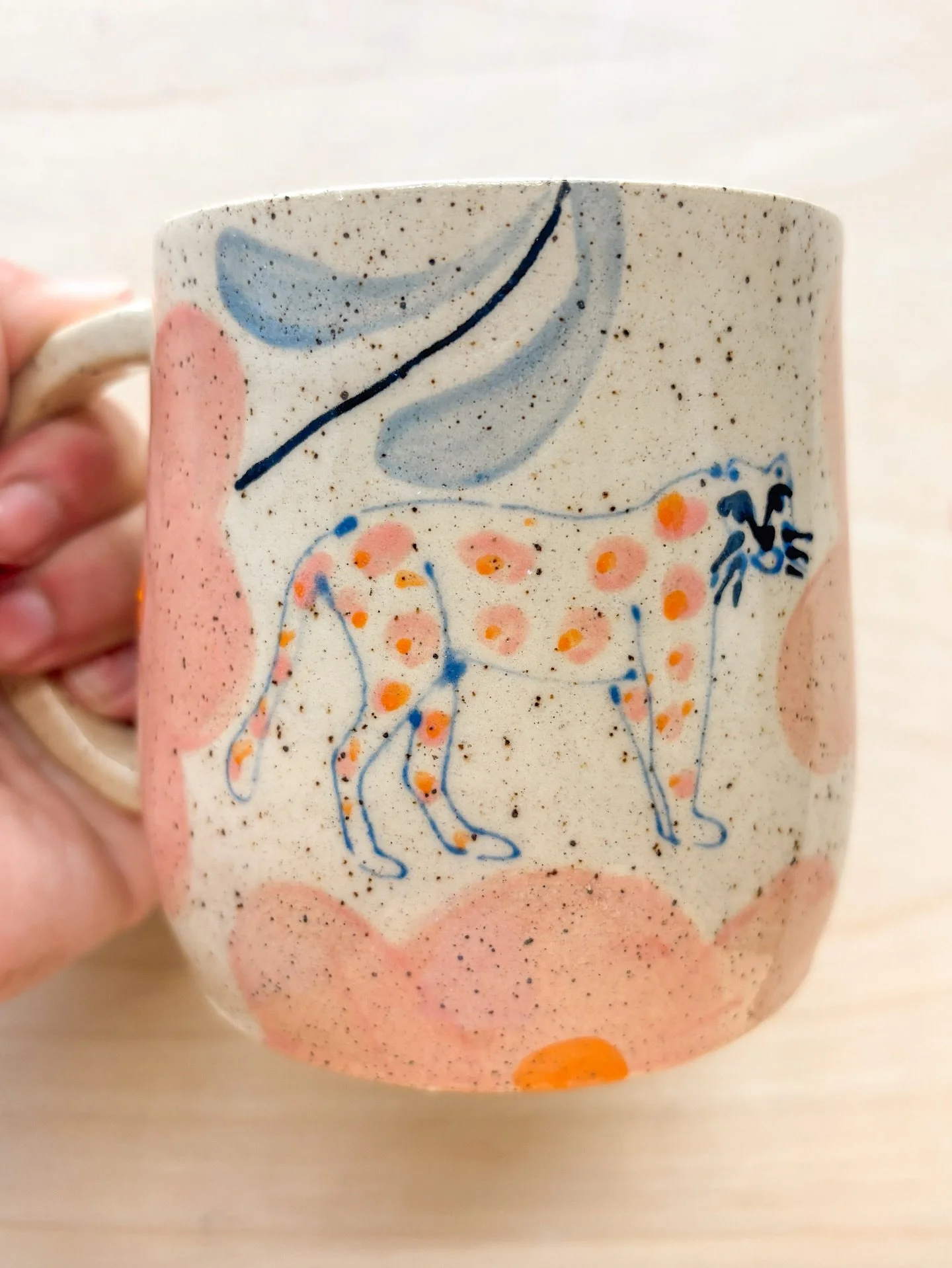 It’s “find me with a mug in my hand all day” season finally! Lots of stormy days in the studio right now making some of these ☕️