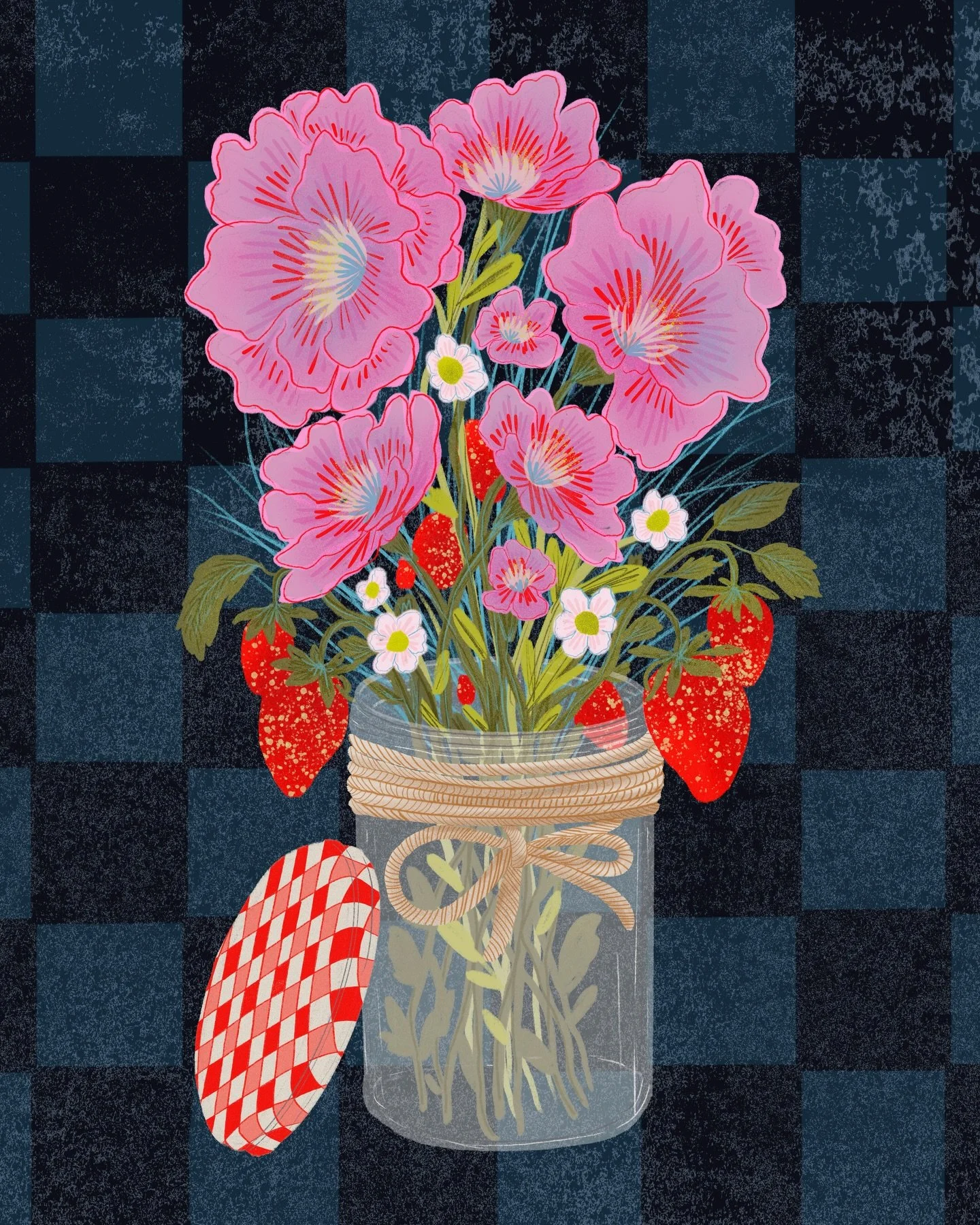 I&rsquo;m ready for farmers market strawberries and fresh flowers 🌸🍓