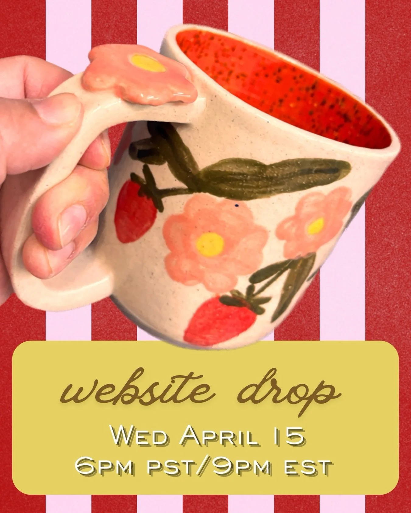 Just a little reminder to set your alarms for a very special drop this week. Lots of goodies for Mothers Day and remember to treat yourself