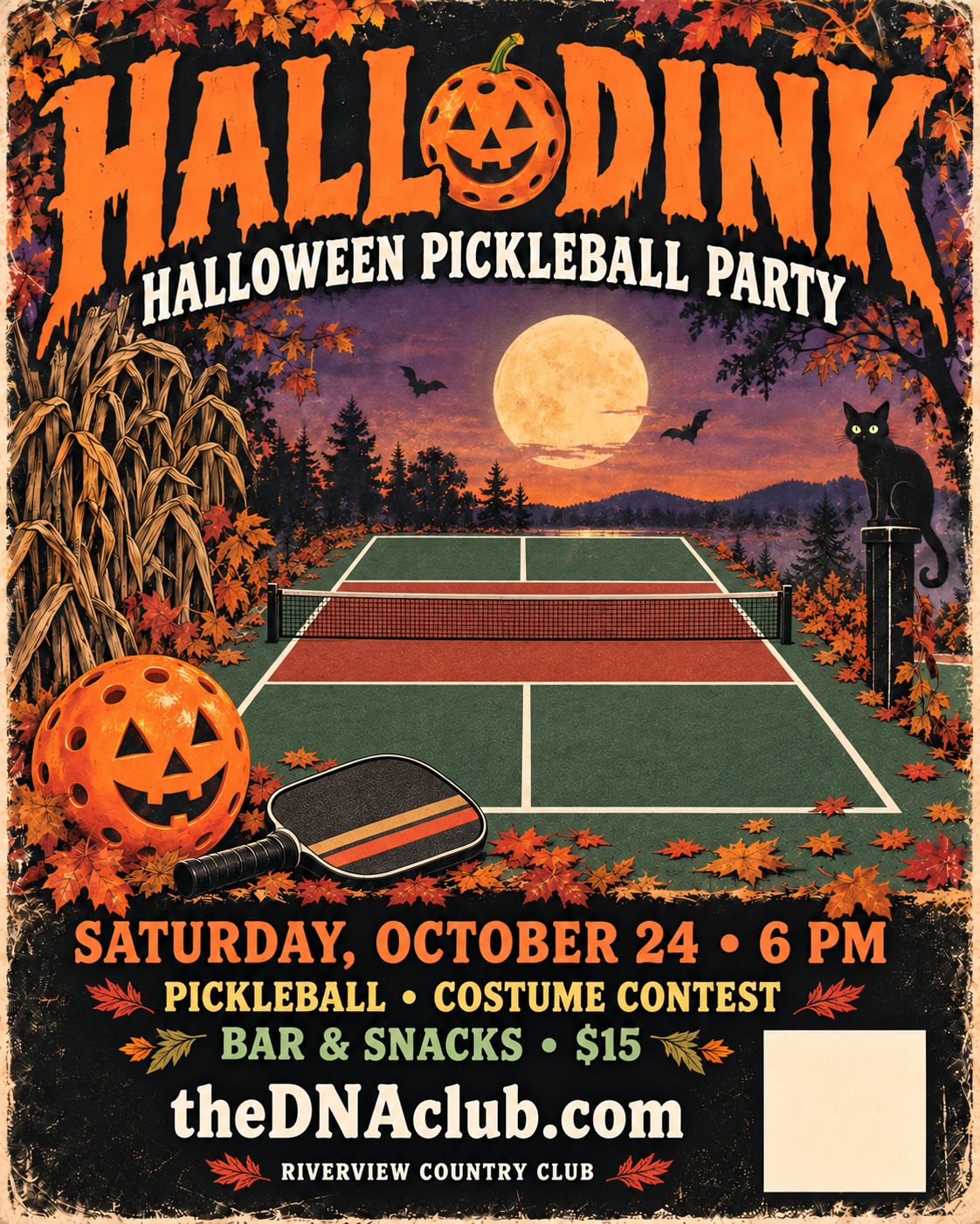 Hallodink Pickleball Party