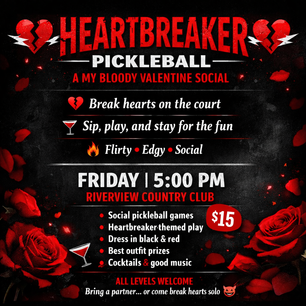 Heartbreakers Valentine's Pickleball Party