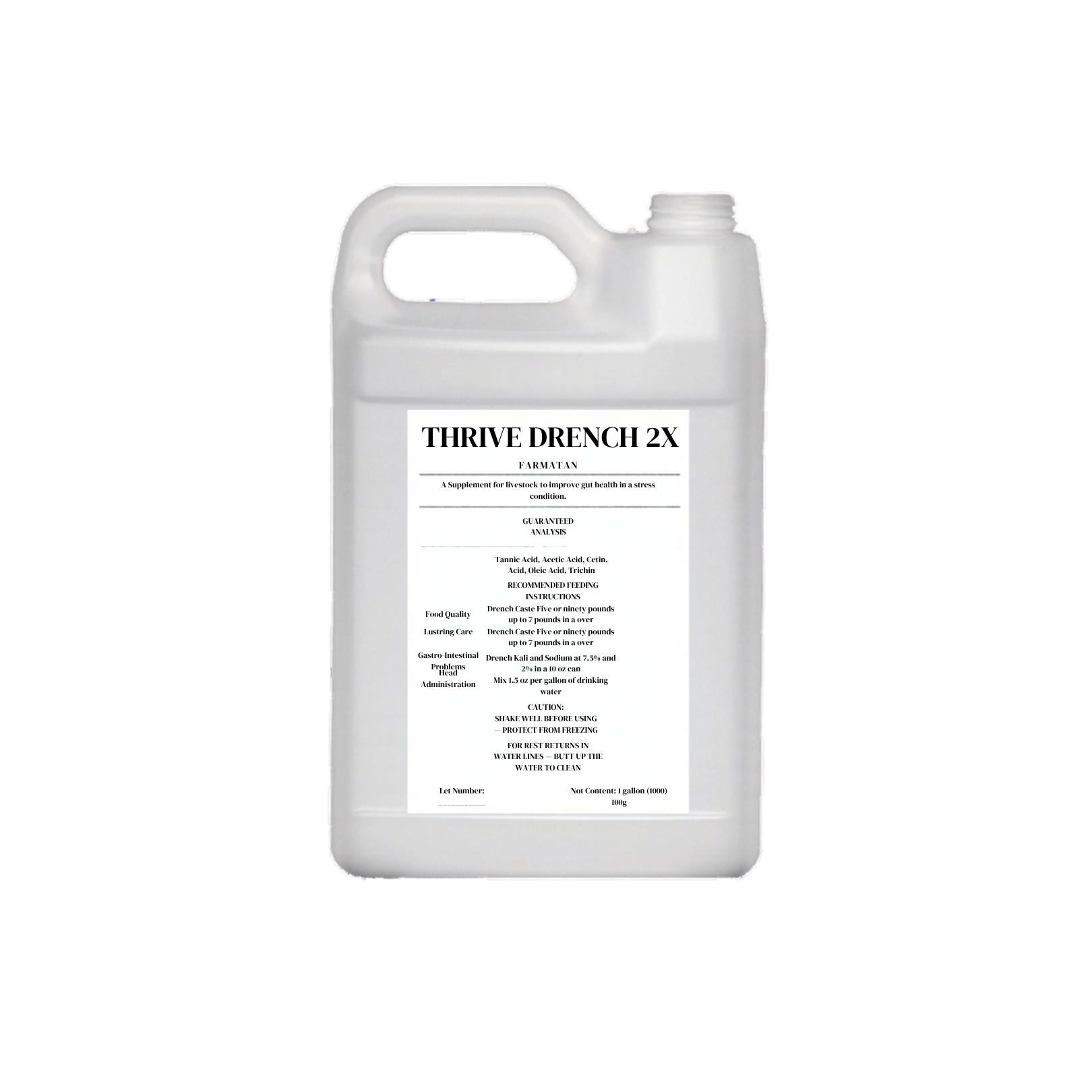 Thrive Drench with Farmatan