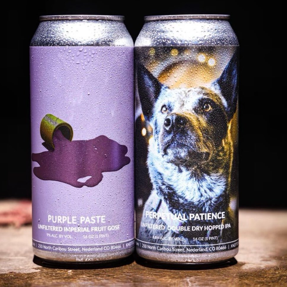 🦴🦴🦴
Happening now&hellip;
Our second @knottedrootbrewing Cali drop👏🌯🏄🏽&zwj;♂️
Perpetual Patience (pic above): Hazy DDH IPA
Purple Paste (pic above): Smoothie Sour
THE BREWER&rsquo;S DOZEN
(Final series offerings)
Boston Cream: Hazy IPA
Glazed: