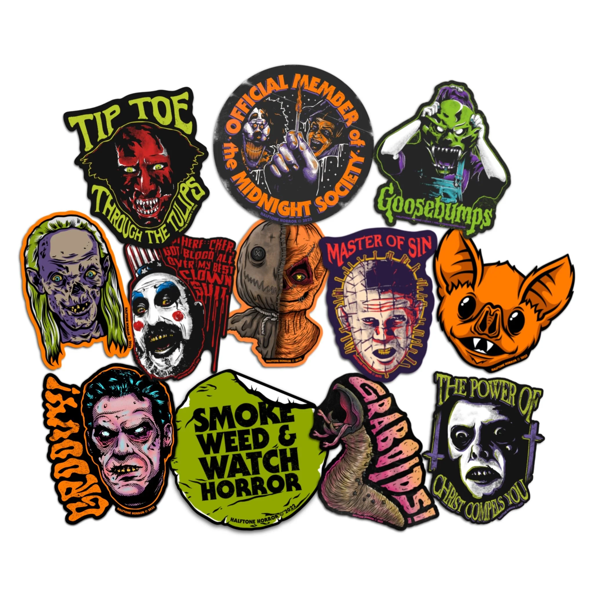 Existential Barbie Sticker — Halftone Horror Art & Apparel Co.