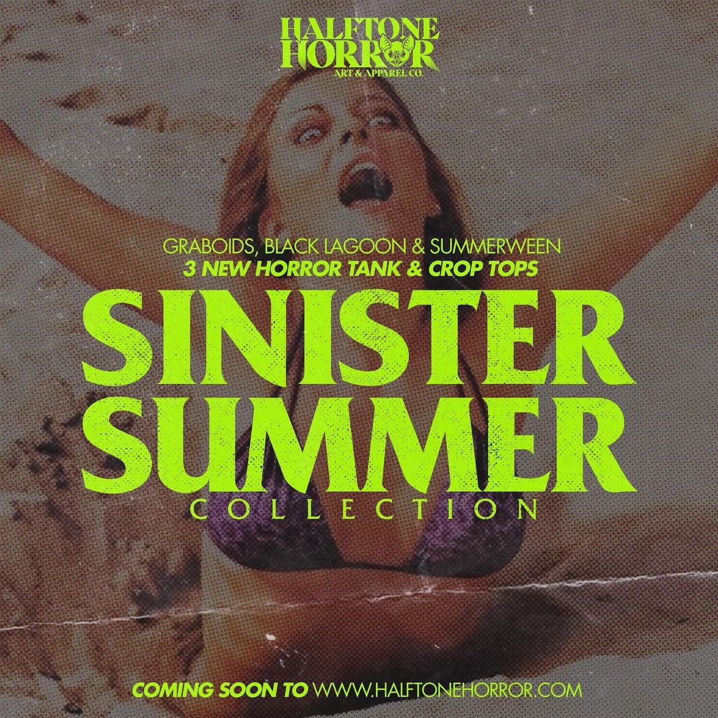 It&rsquo;s heating up to be a SINISTER SUMMER 🔥
.
We&rsquo;ve heard your calls for some spooky summertime gear and have cooked up something special. Catch our Sinister Summer collection heading to our shop soon. Stay tuned for reveals 💀
.
#sinister