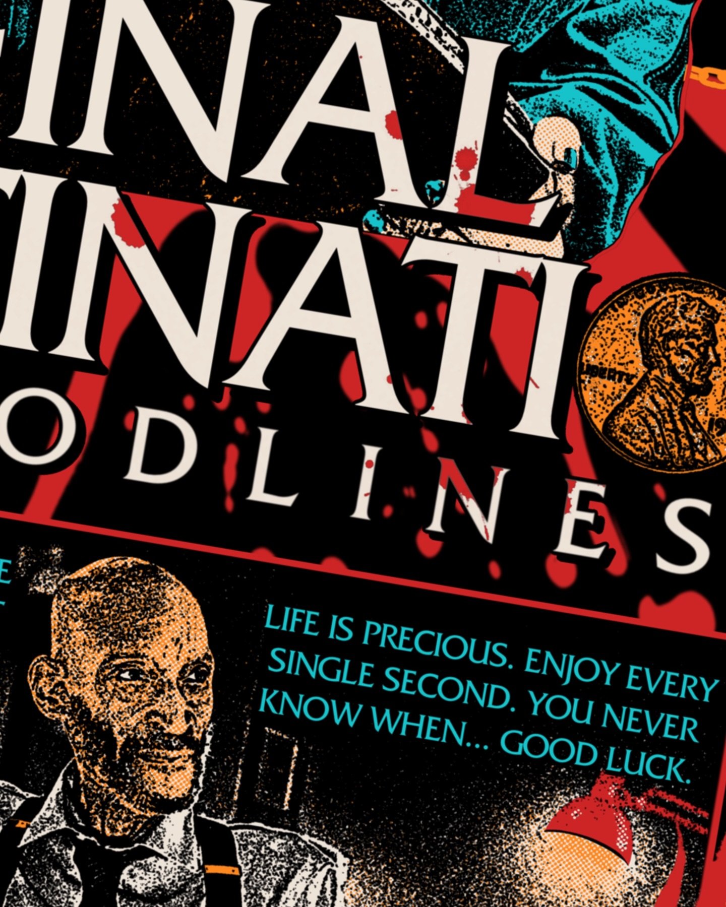 Death is a relentless son of a bitch. Won&rsquo;t stop until he finishes the job.
.
We have a double feature hitting the shop next. Get ready because death waits for no one 💀
.
Teaser and reveal coming next week!