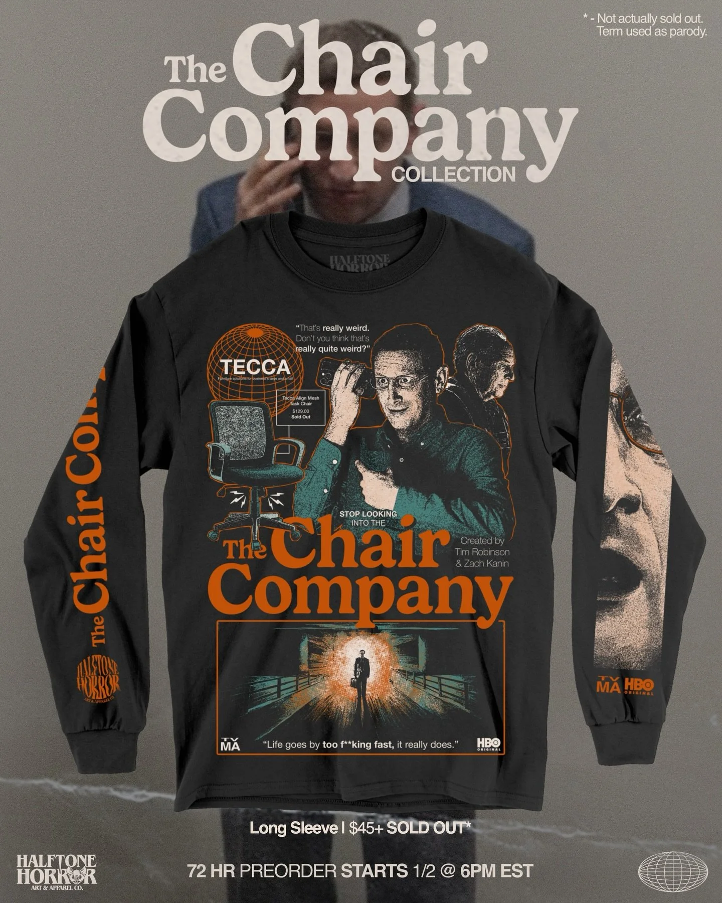 THIS FRIDAY 🪑
.
Here&rsquo;s a look at our collection for The Chair Company 👀 Probably our favorite show of the year and we are already impatiently waiting for the next season. Hit us with your favorite quote from the show in the comments!
.
Preord